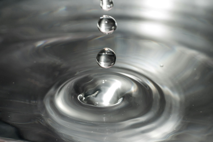 water droplets on clear glass