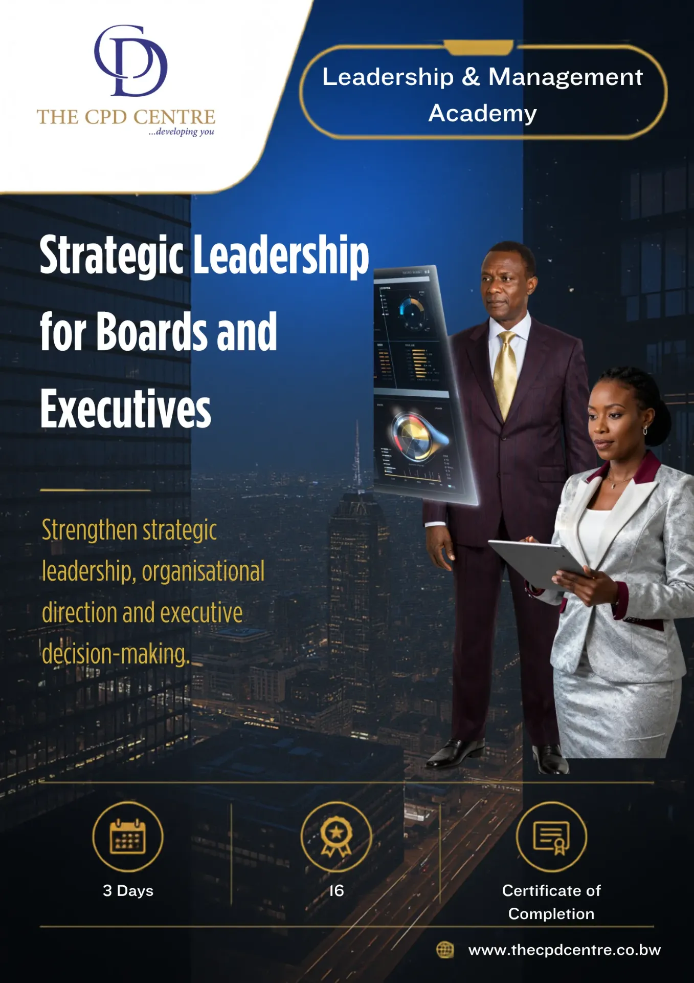 [LMA-SL-015] Strategic Leadership for Boards and Executives
