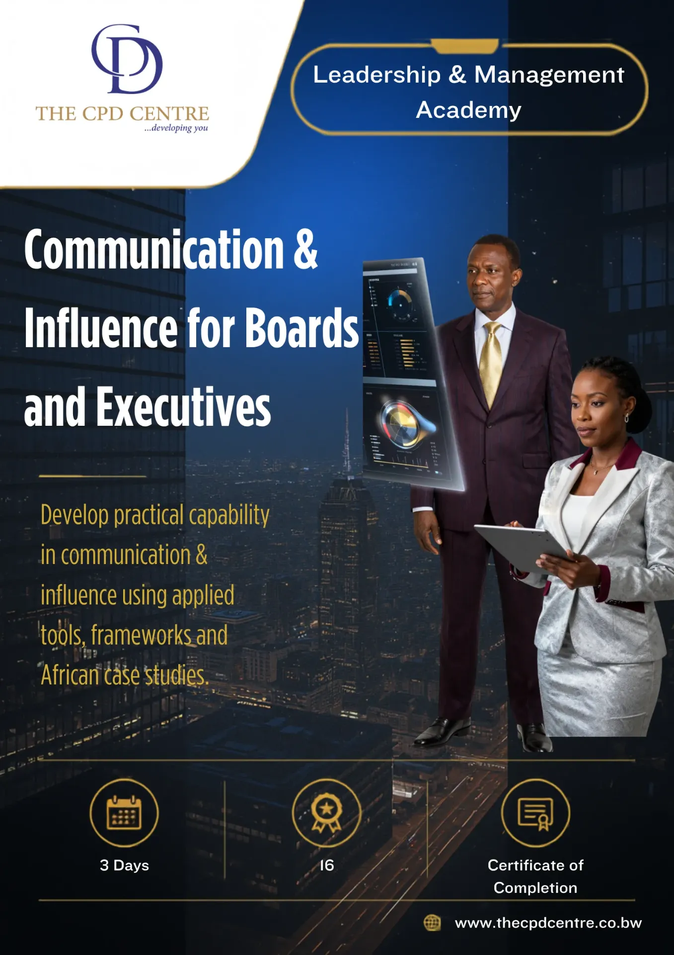 [LMA-CI-015] Communication & Influence for Boards and Executives