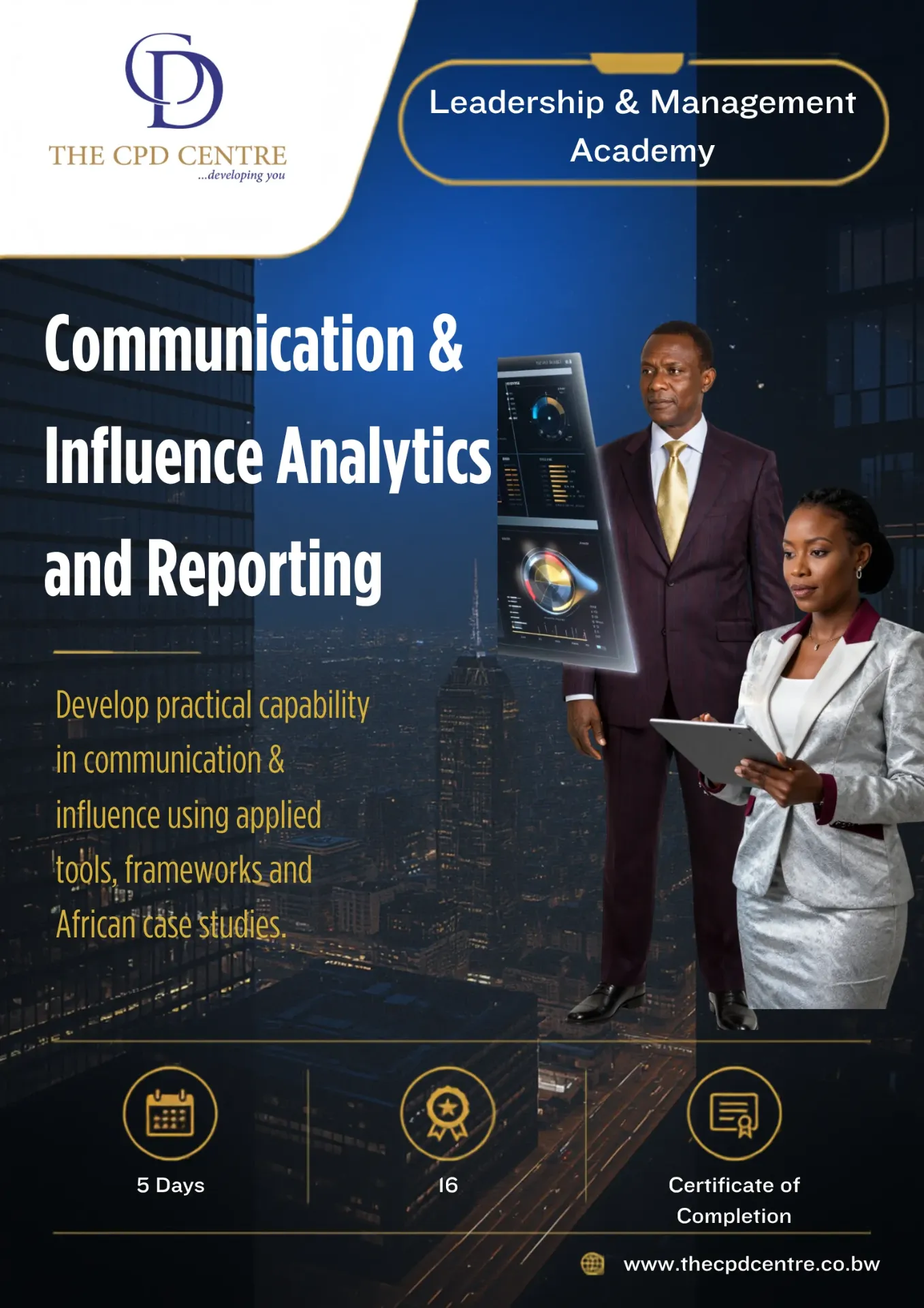 [LMA-CI-016] Communication & Influence Analytics and Reporting