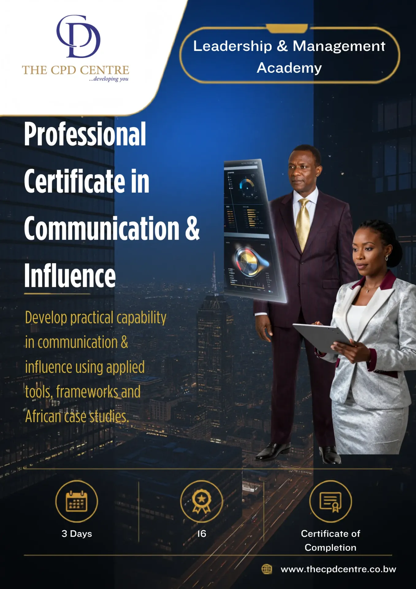 Professional Certificate in Communication & Influence