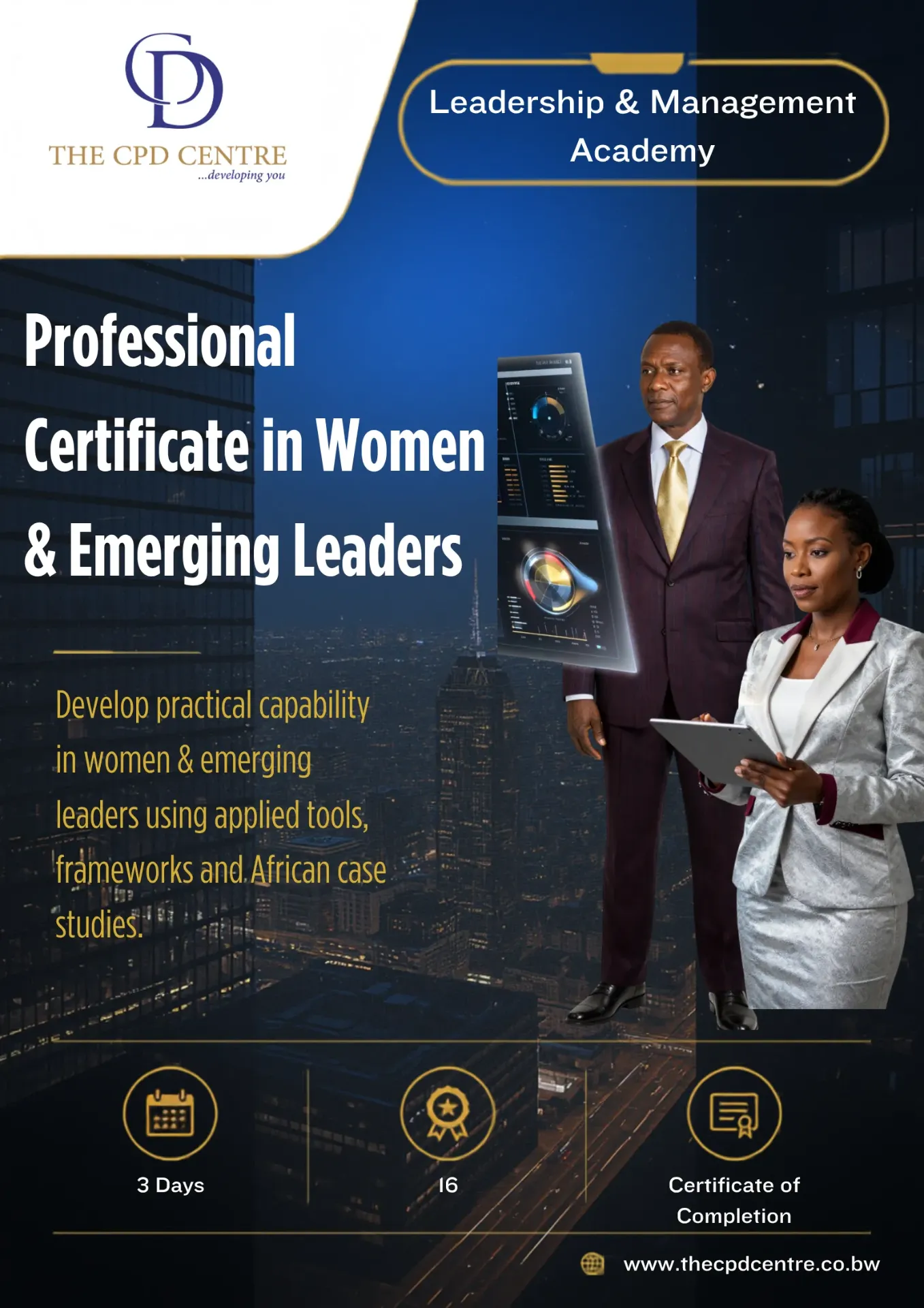 Professional Certificate in Women & Emerging Leaders