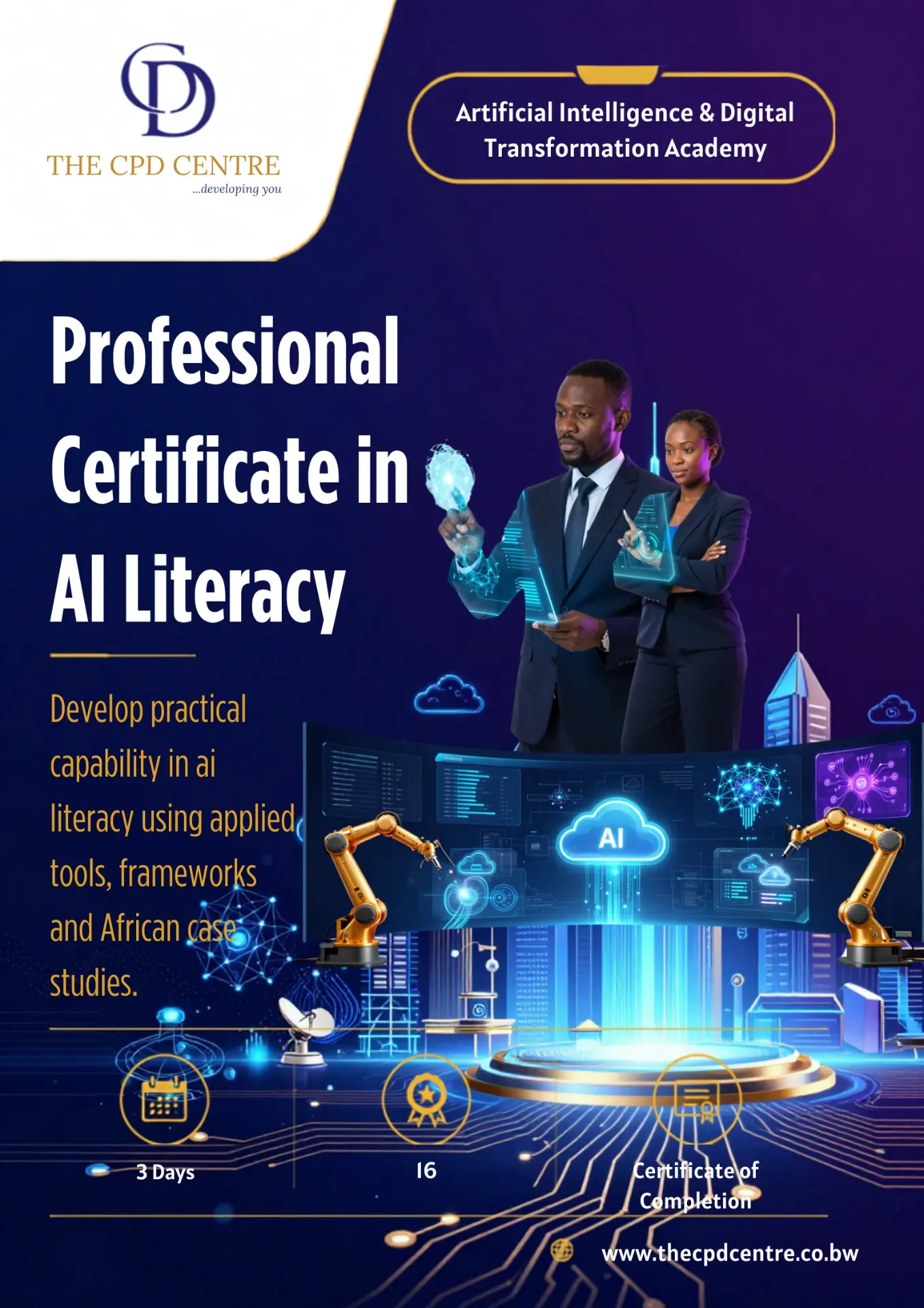 Professional Certificate in AI Literacy
