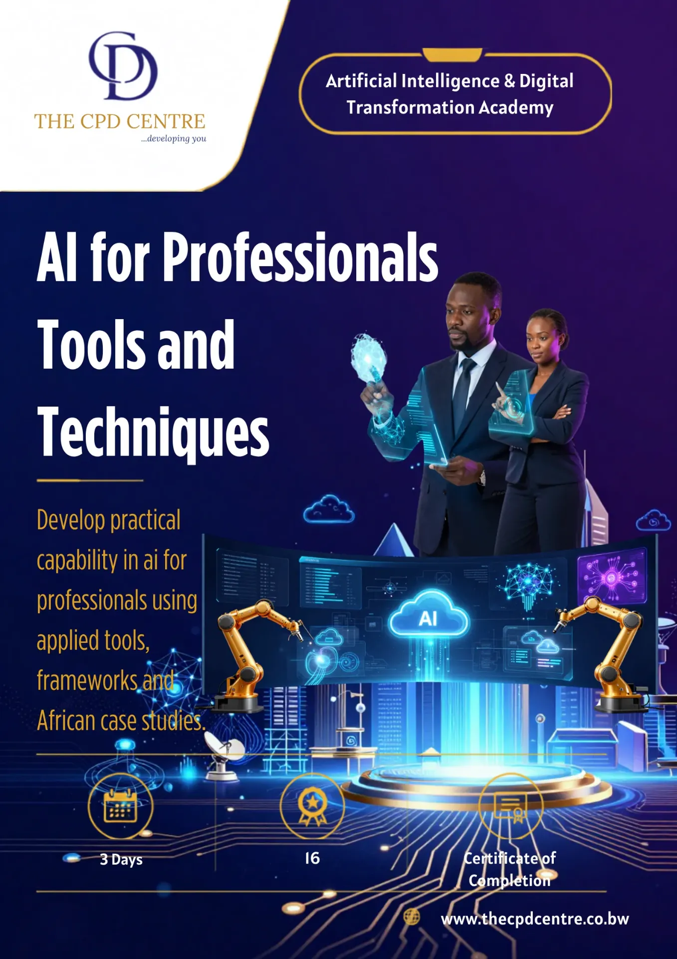 [AIDT-AFP-012] AI for Professionals Tools and Techniques