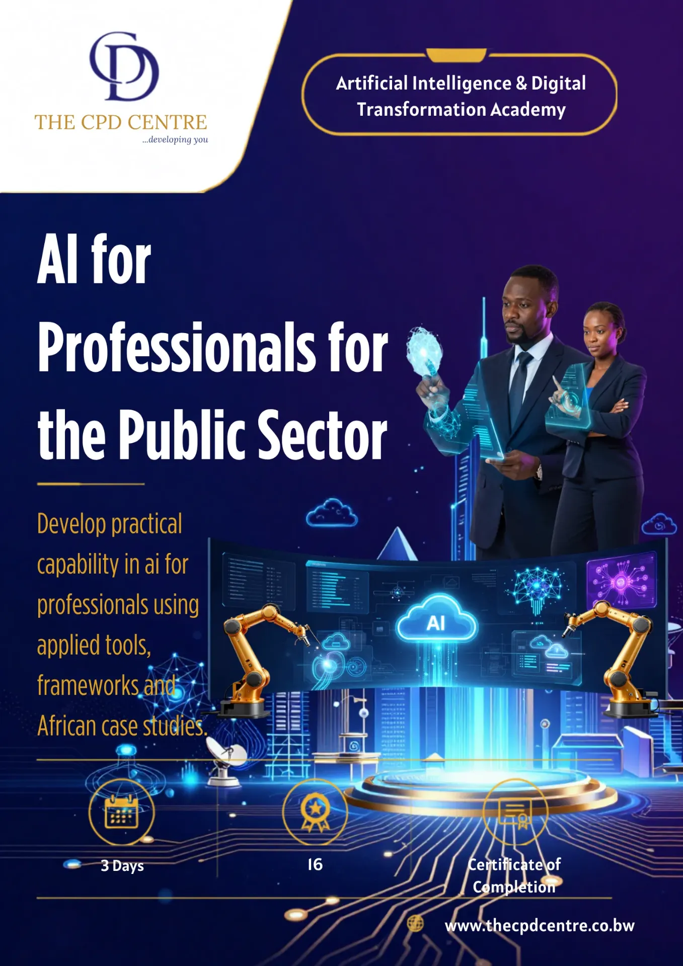 [AIDT-AFP-013] AI for Professionals for the Public Sector