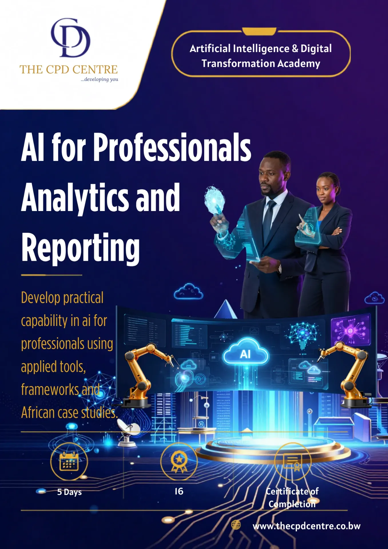 [AIDT-AFP-016] AI for Professionals Analytics and Reporting