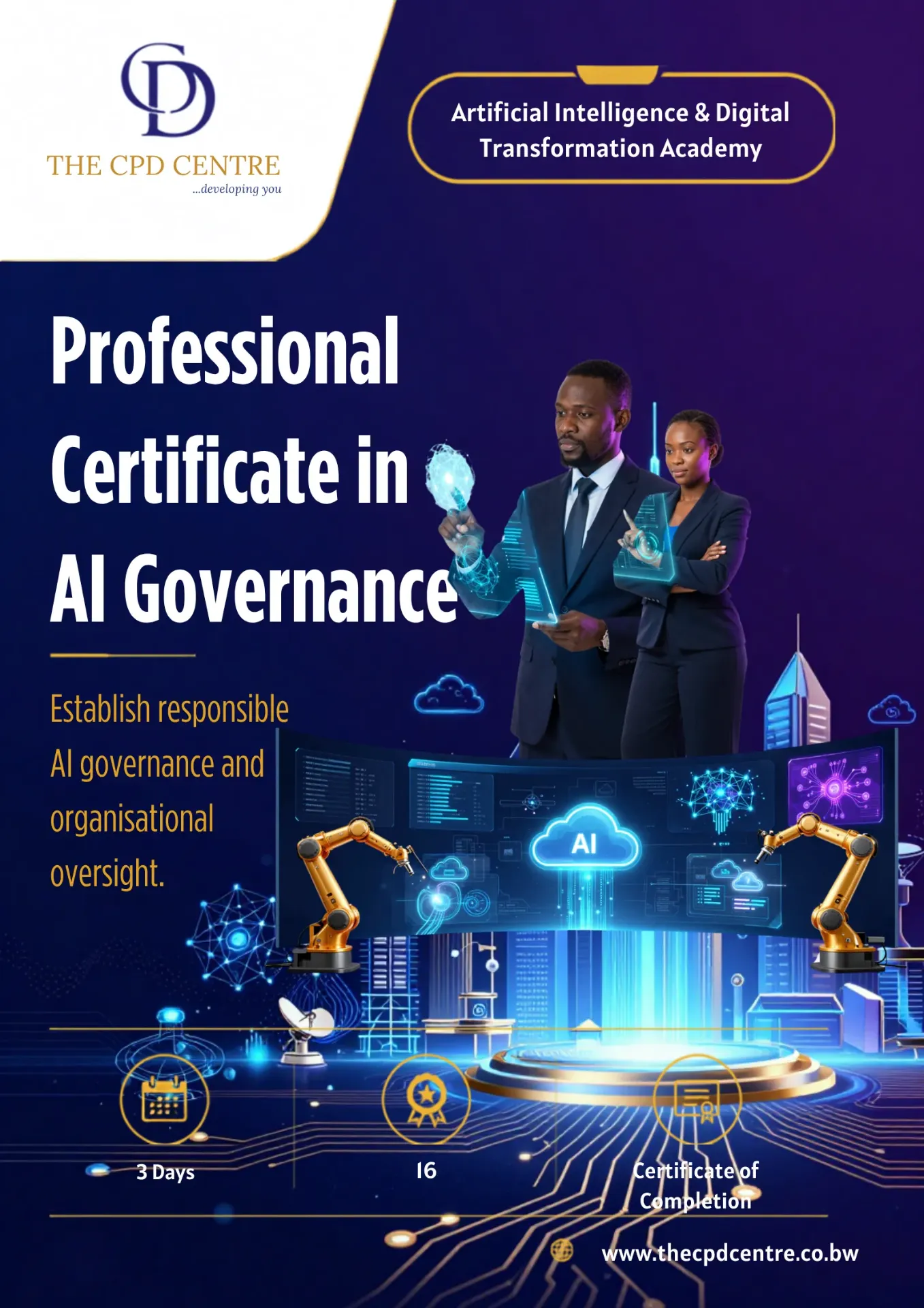 [AIDT-AG-020] Professional Certificate in AI Governance