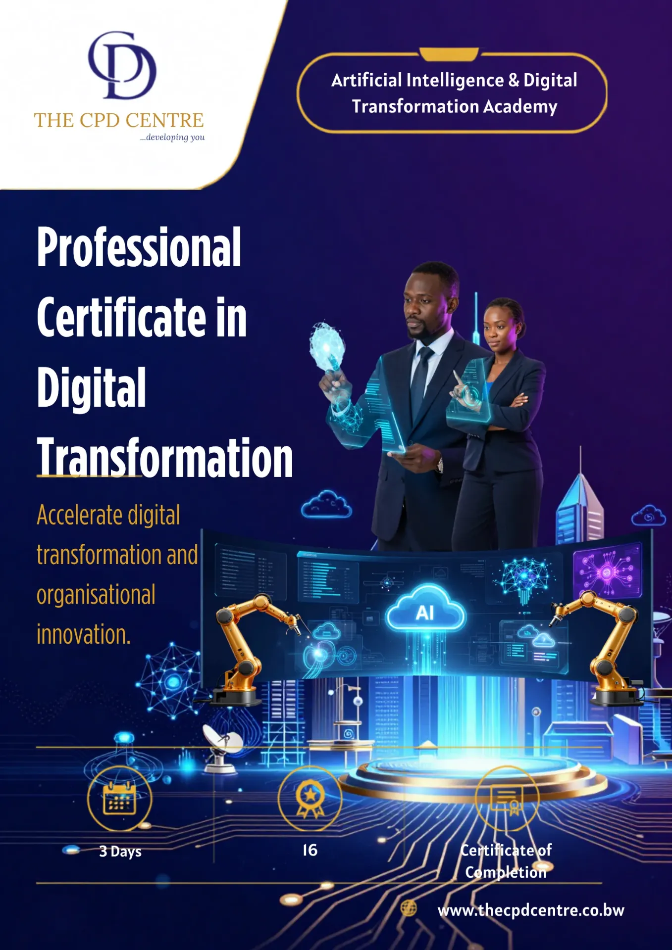 Professional Certificate in Digital Transformation