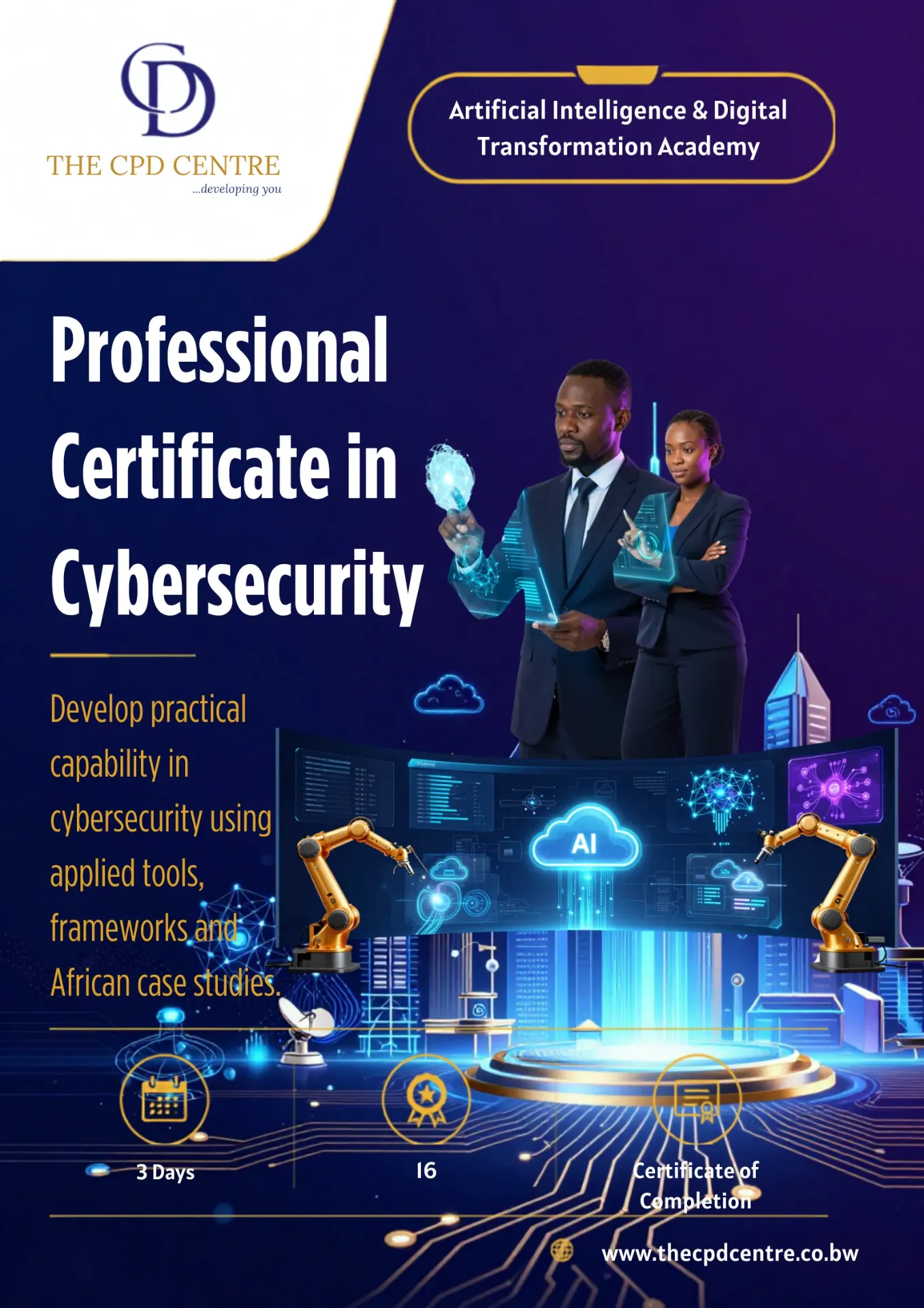 Professional Certificate in Cybersecurity