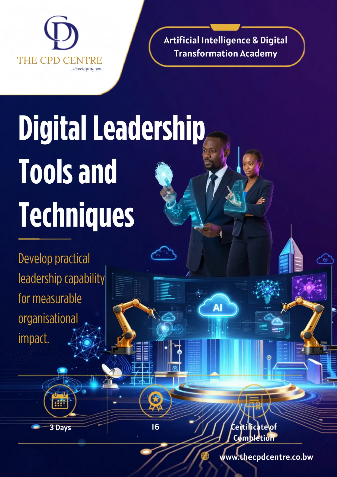 [AIDT-DL-012] Digital Leadership Tools and Techniques