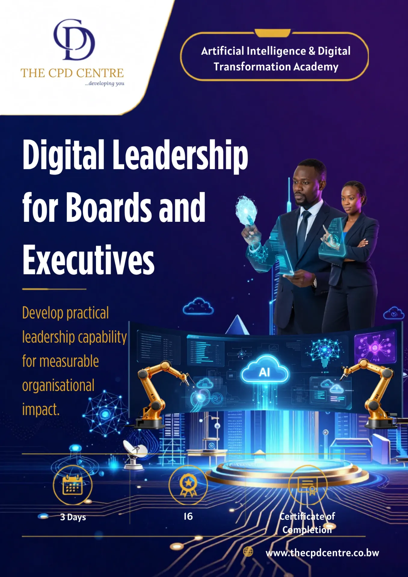 [AIDT-DL-015] Digital Leadership for Boards and Executives