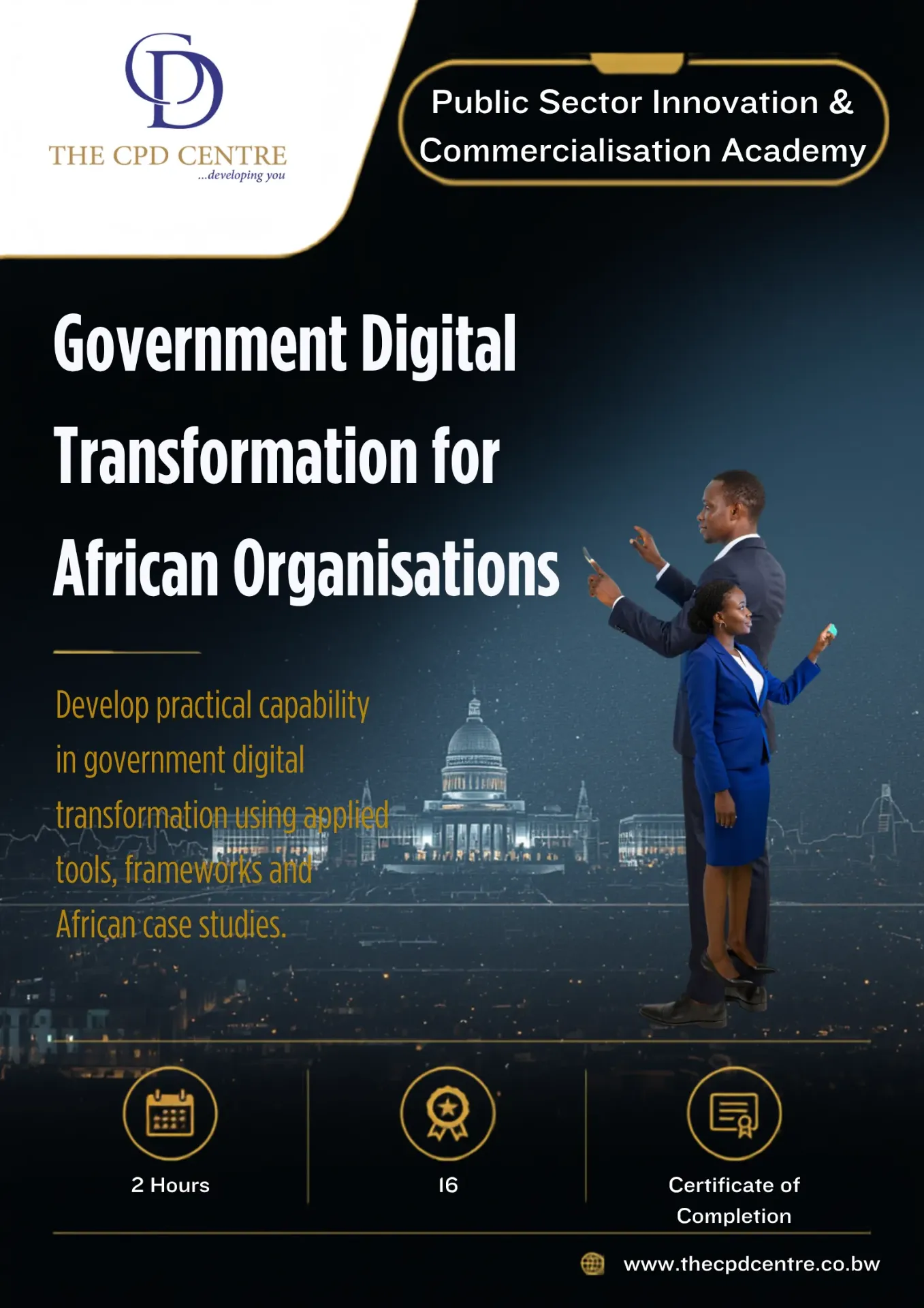 [PSIC-GDT-003] Government Digital Transformation for African Organisations