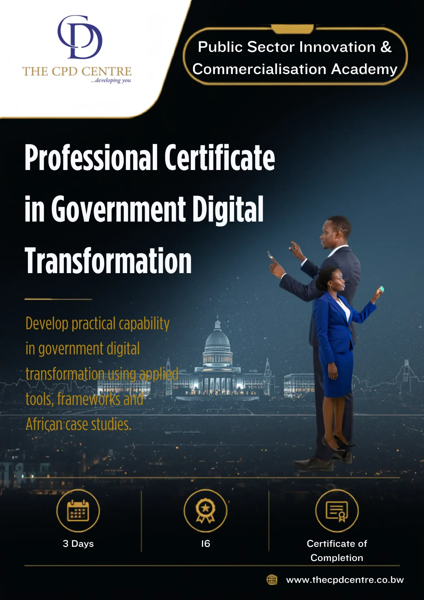Professional Certificate in Government Digital Transformation