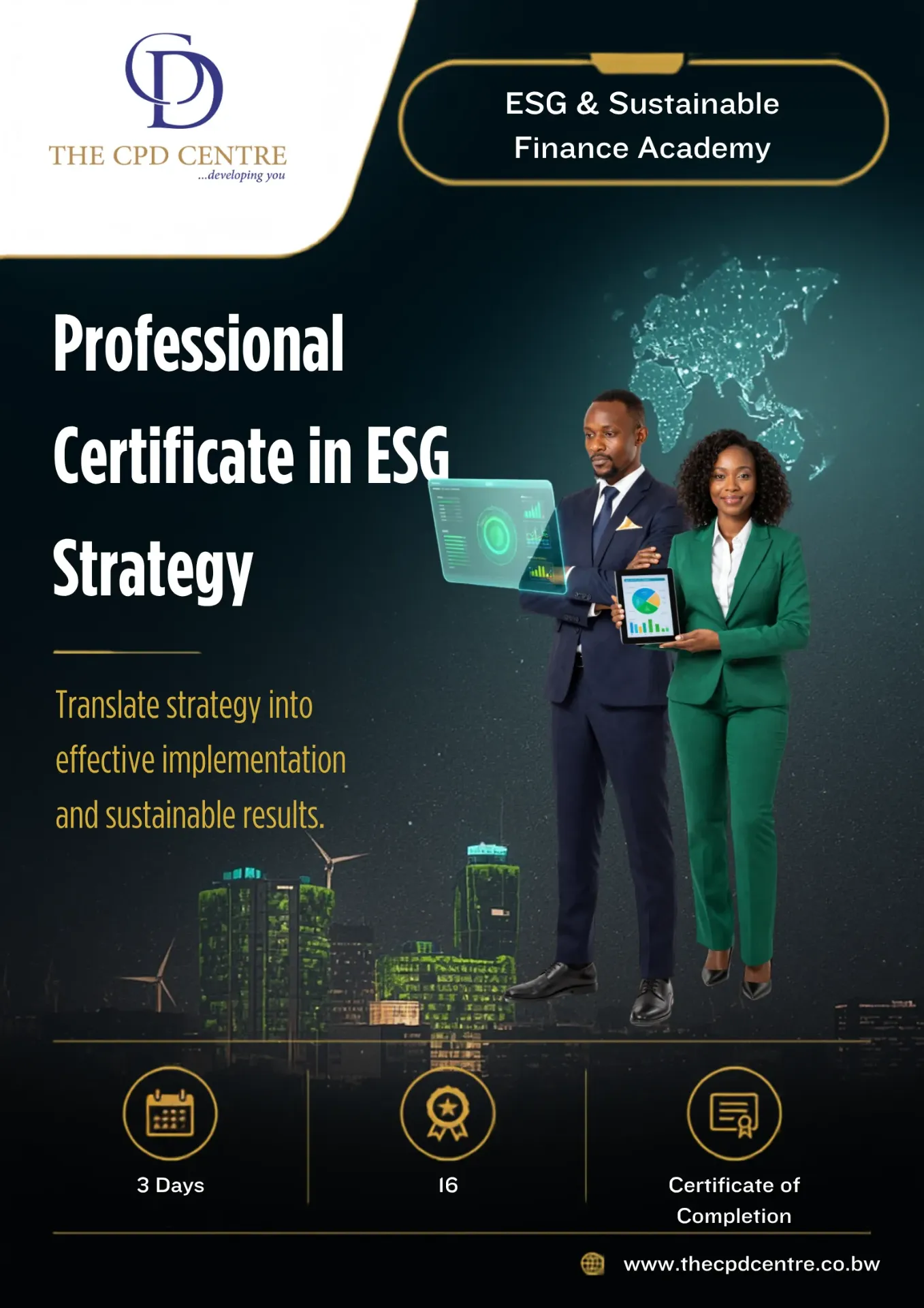 Professional Certificate in ESG Strategy