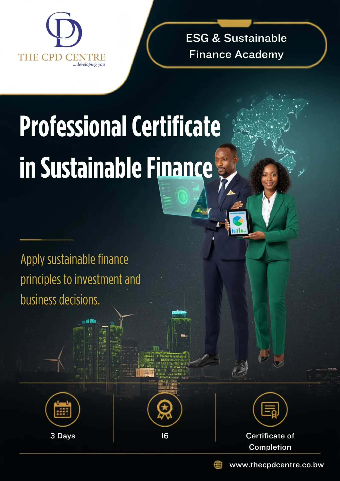Professional Certificate in Sustainable Finance