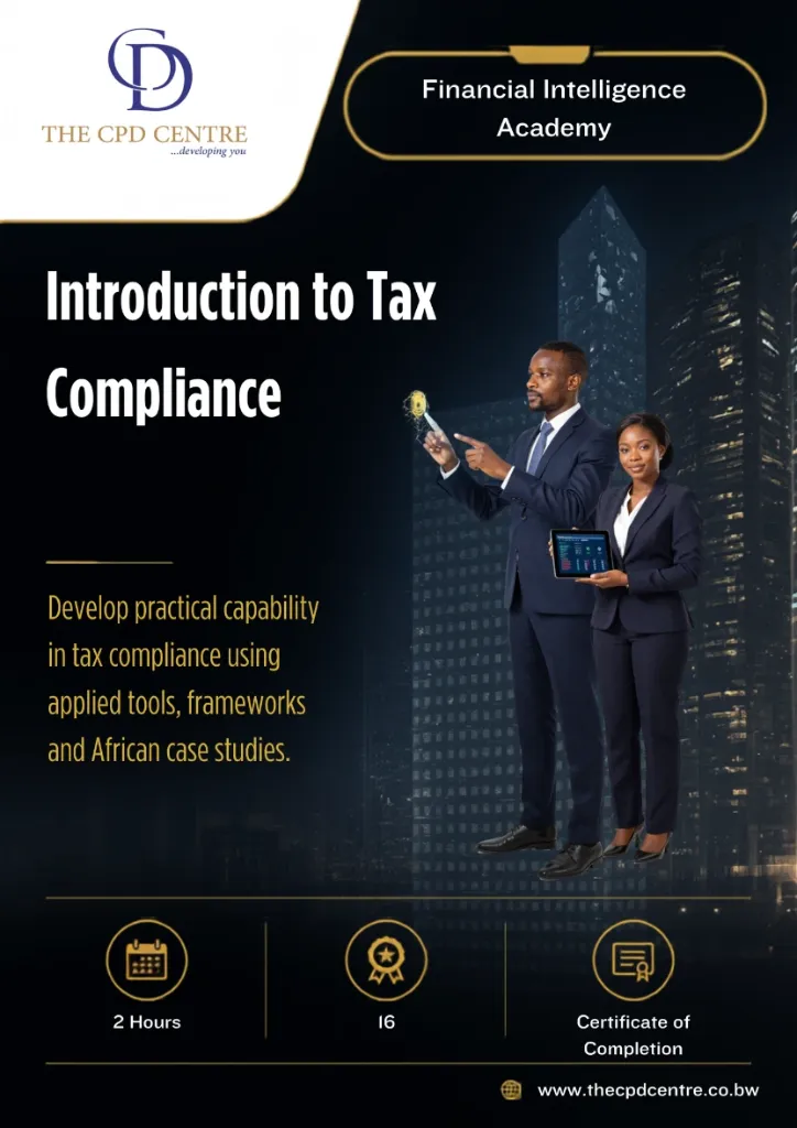 [FIA-TC-002] Introduction to Tax Compliance