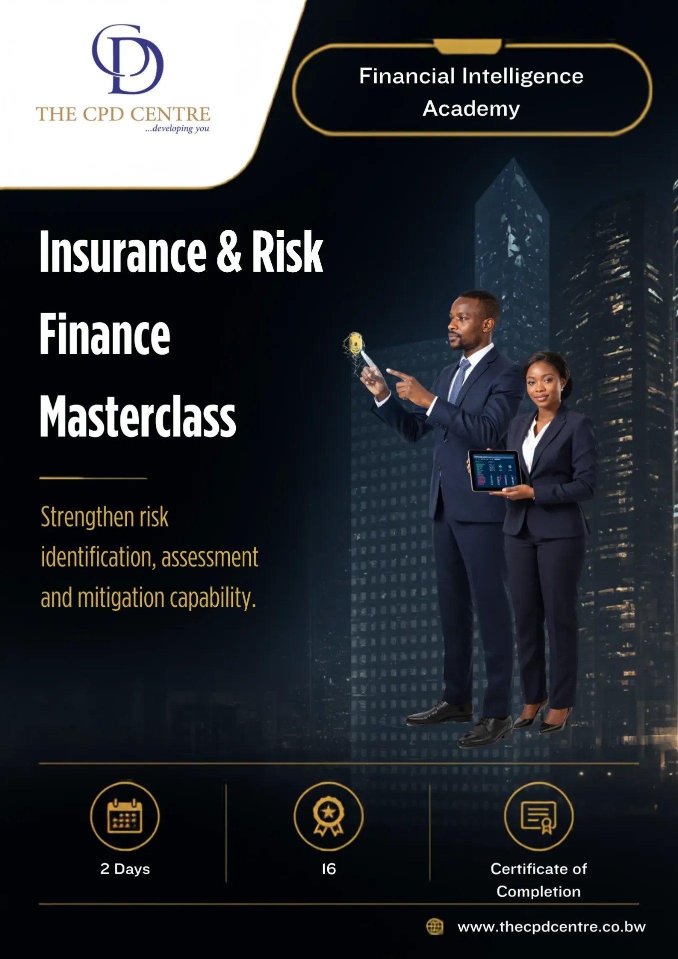 [FIA-IRF-008] Insurance & Risk Finance Masterclass