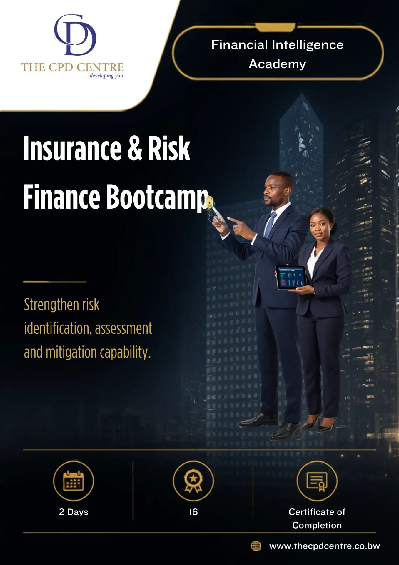[FIA-IRF-009] Insurance & Risk Finance Bootcamp