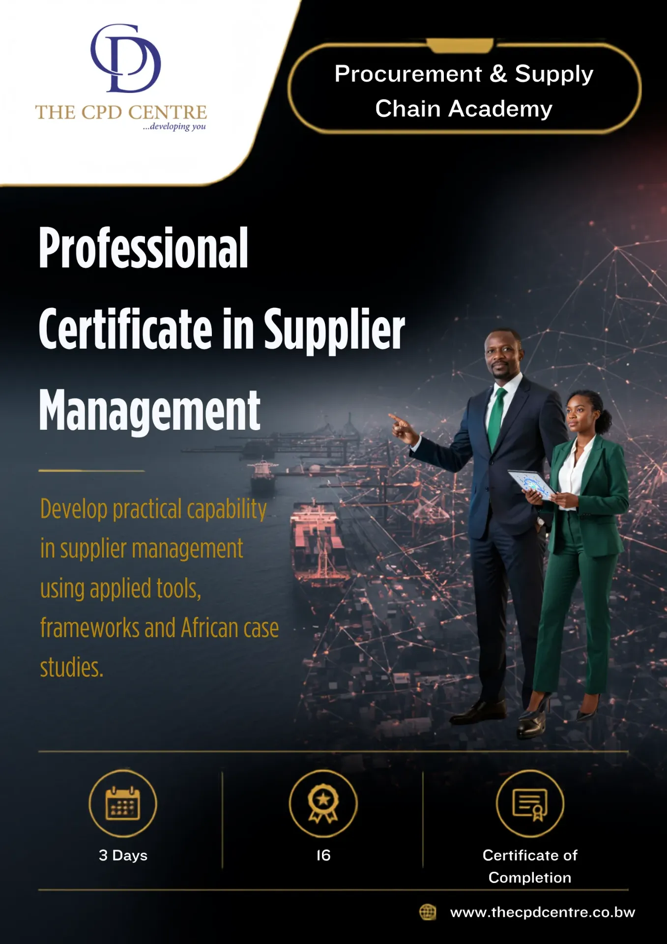 Professional Certificate in Supply Chain Management