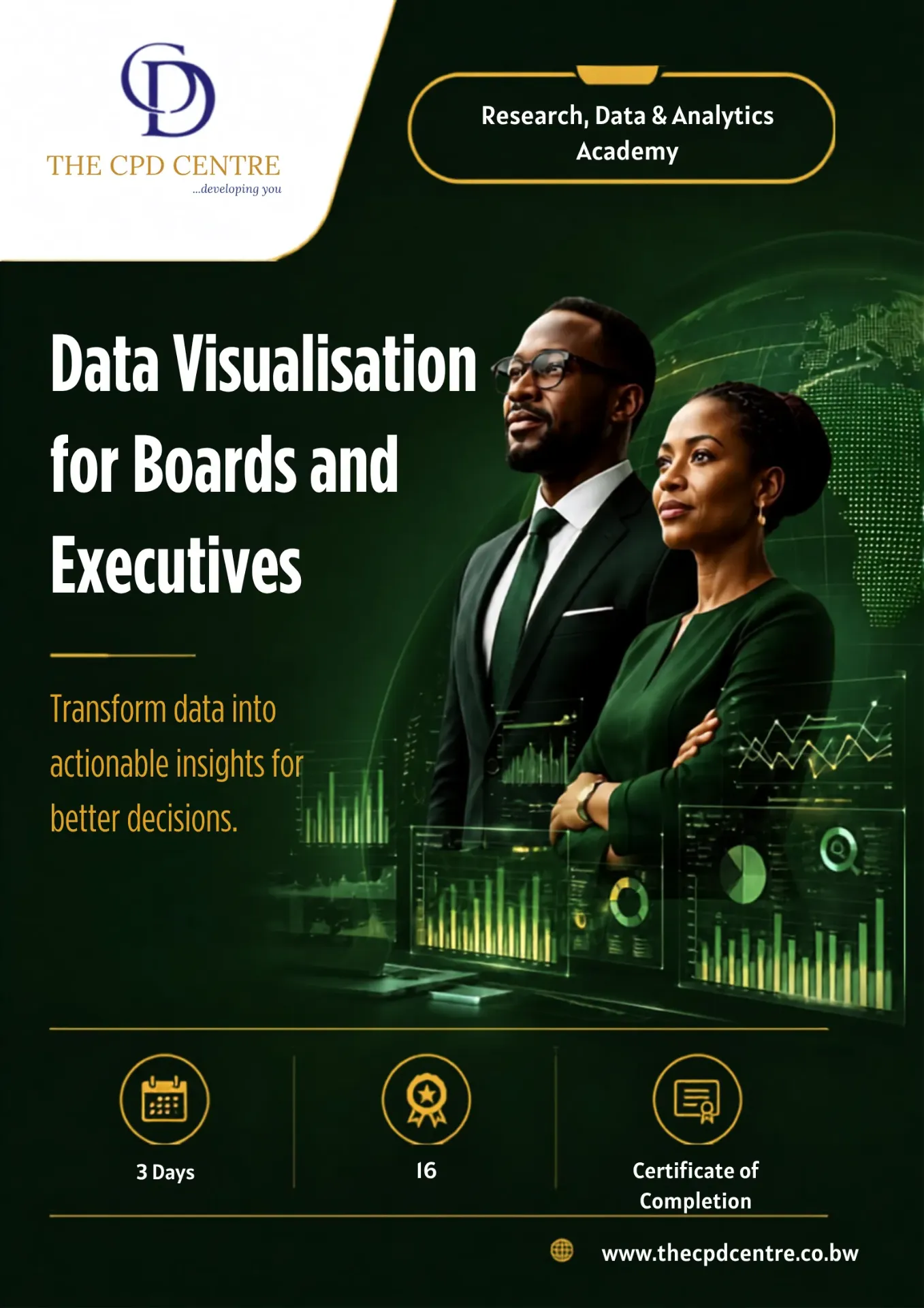 [RDA-DV-015] Data Visualisation for Boards and Executives