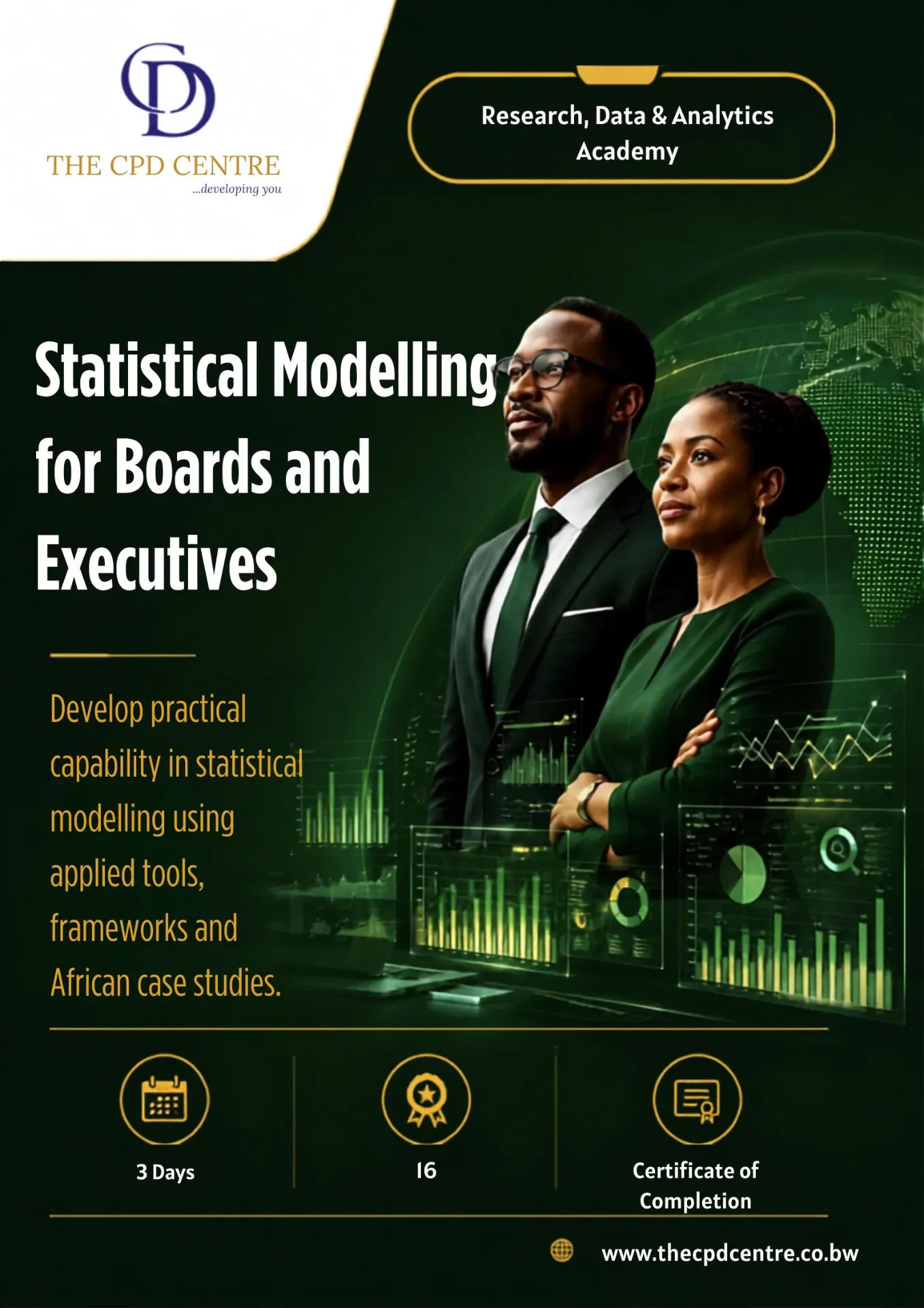 [RDA-SM-015] Statistical Modelling for Boards and Executives