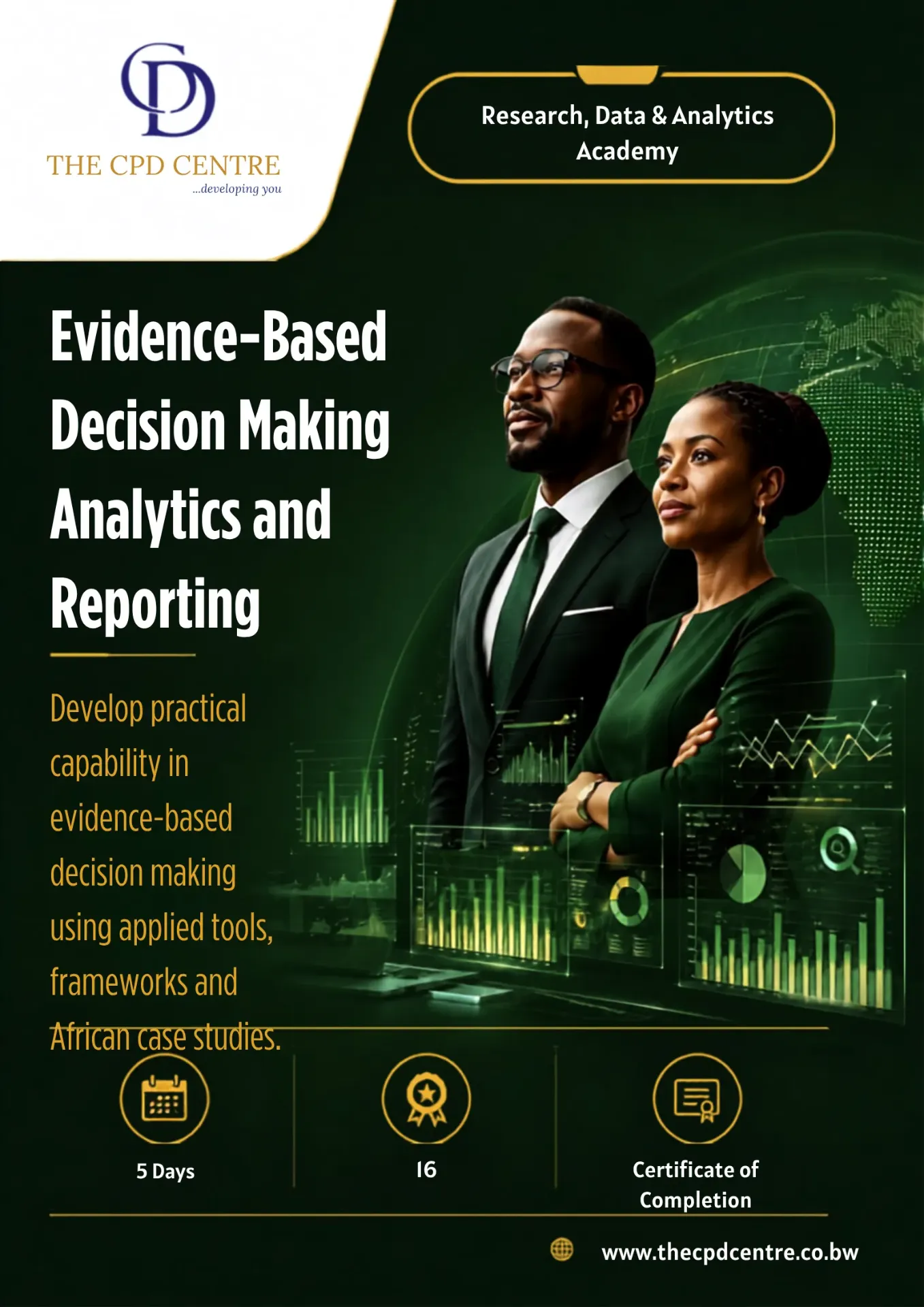 [RDA-EBDM-016] Evidence-Based Decision Making Analytics and Reporting