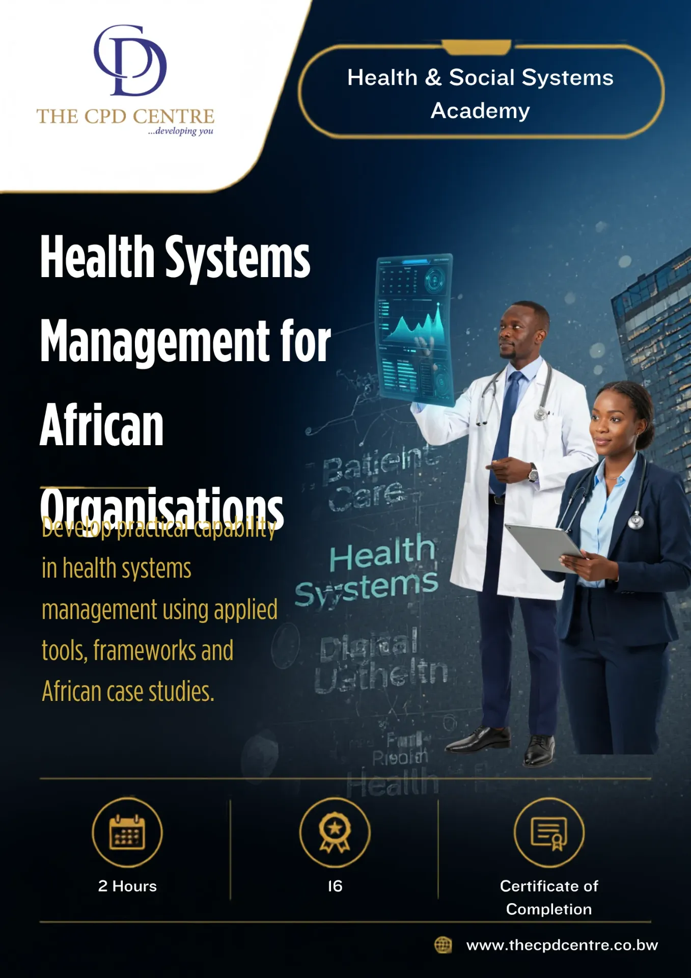 [HSS-HSM-003] Health Systems Management for African Organisations