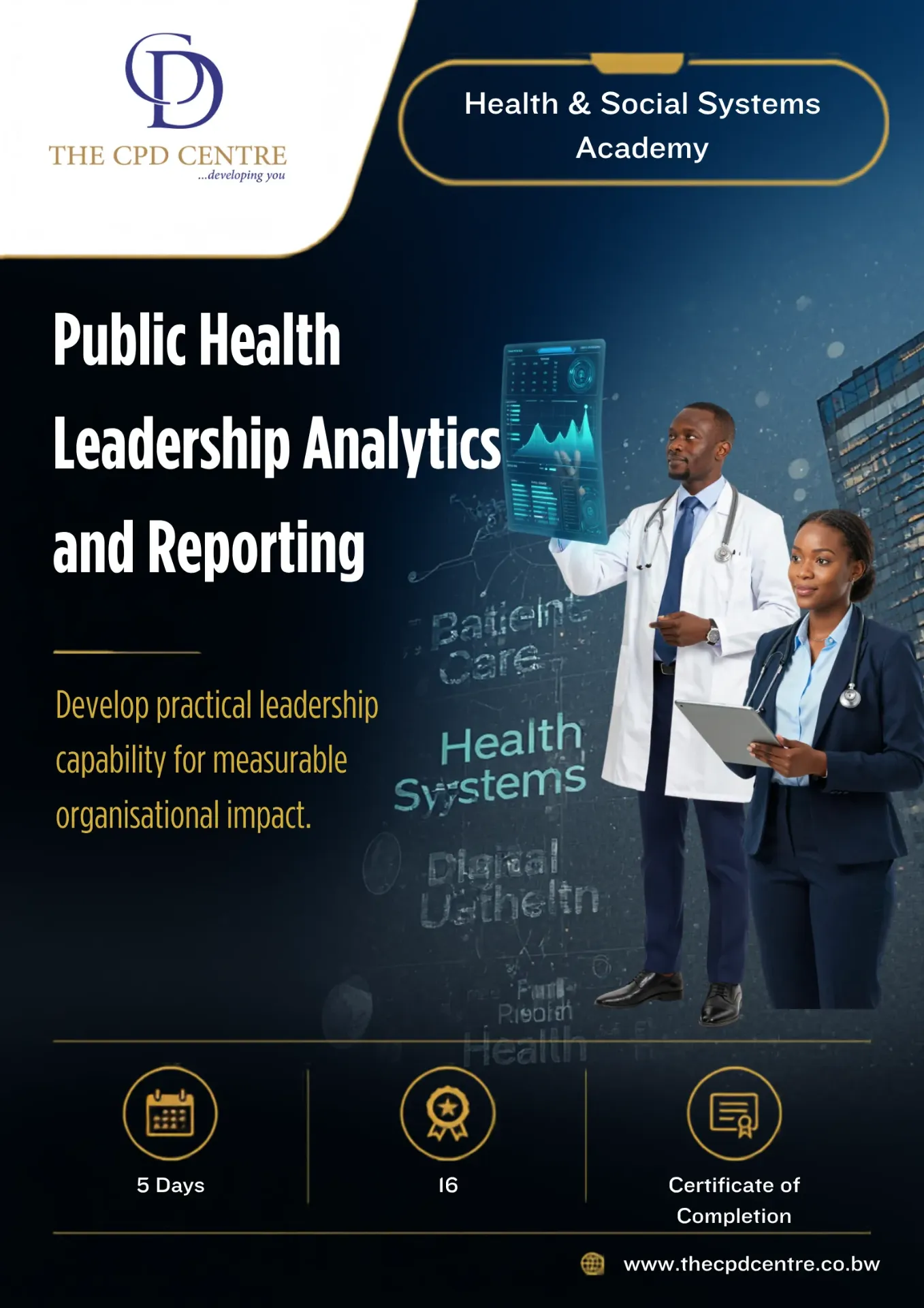 Public Health Leadership Analytics and Reporting