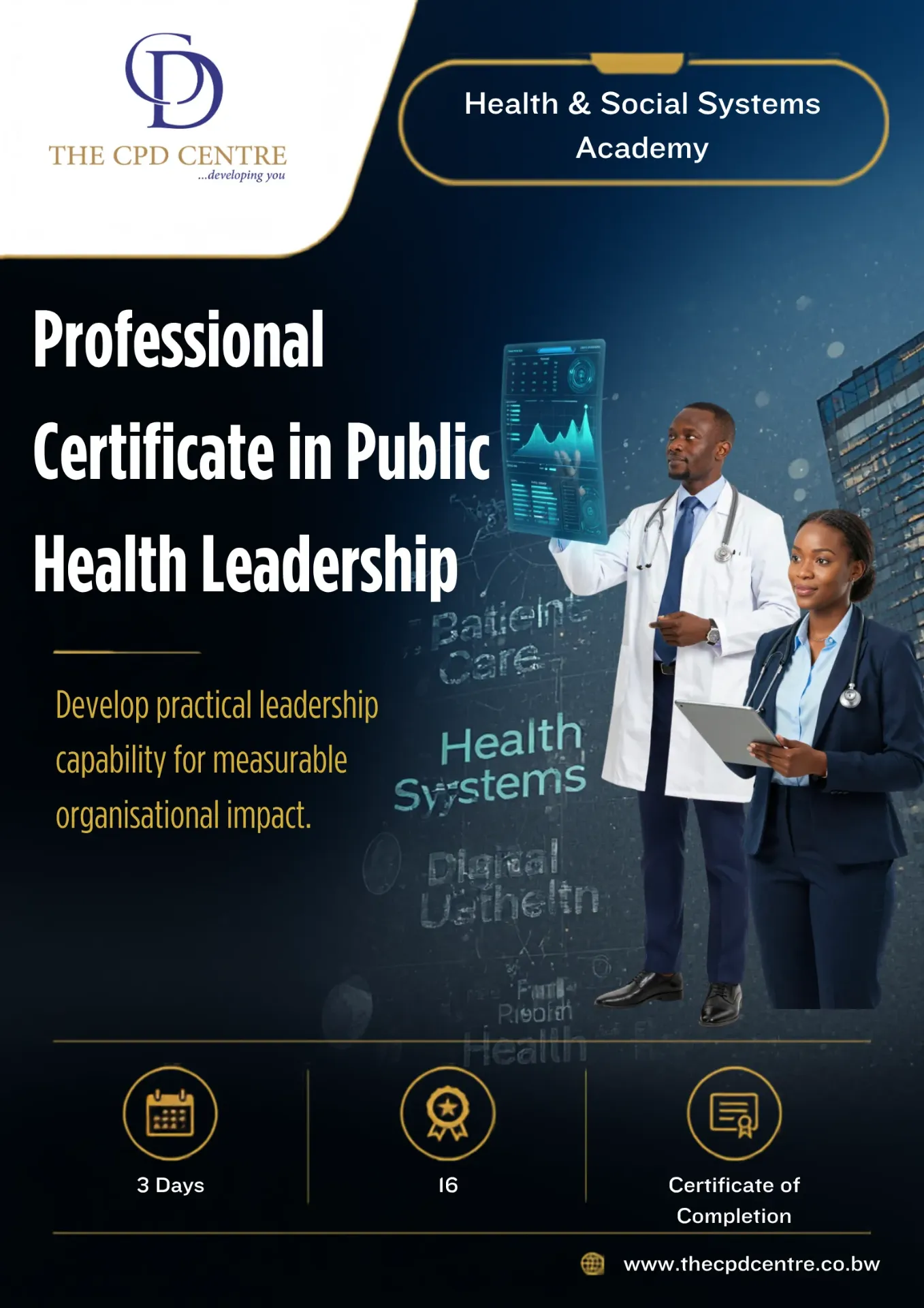 Professional Certificate in Public Health Leadership