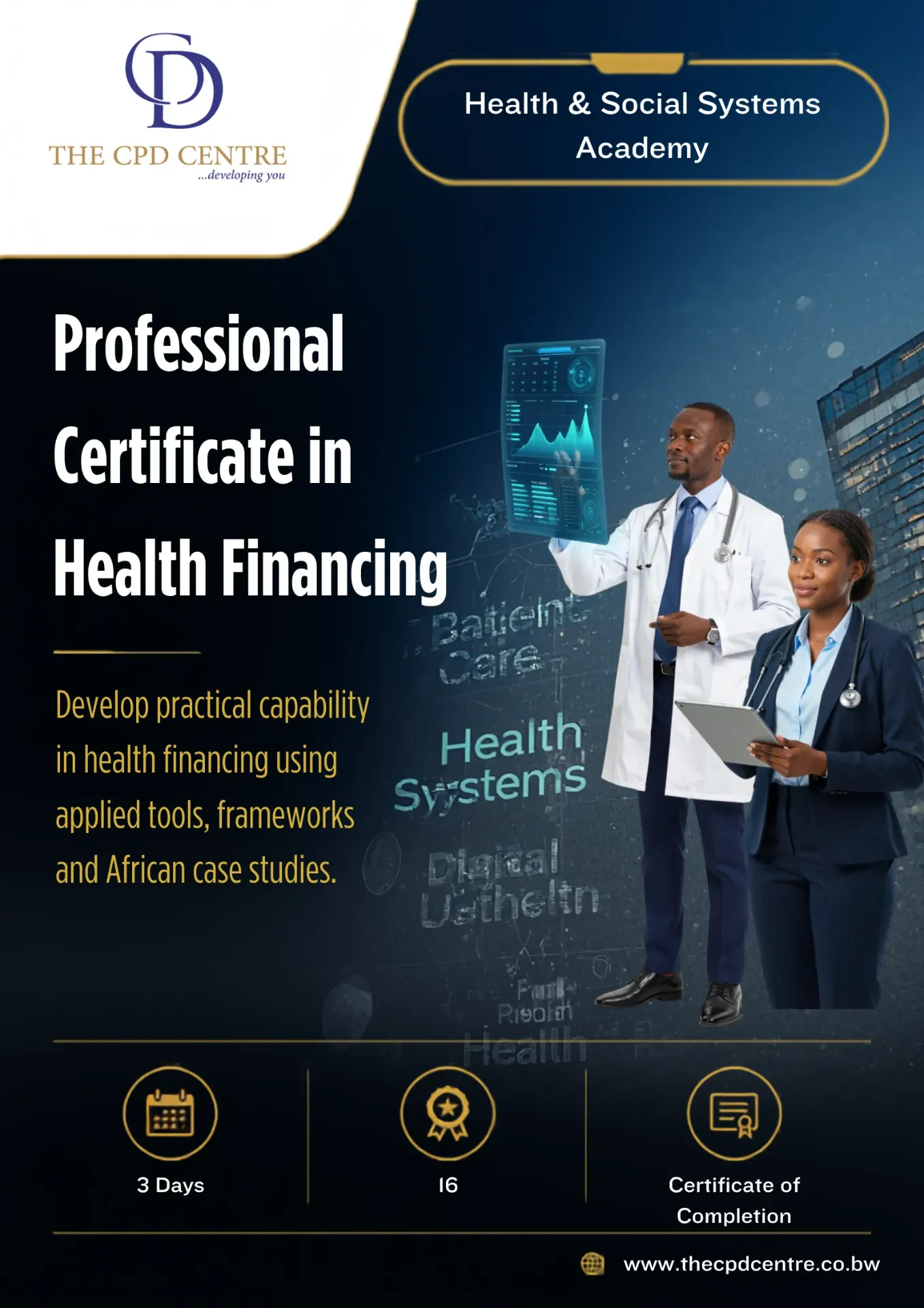Professional Certificate in Health Financing