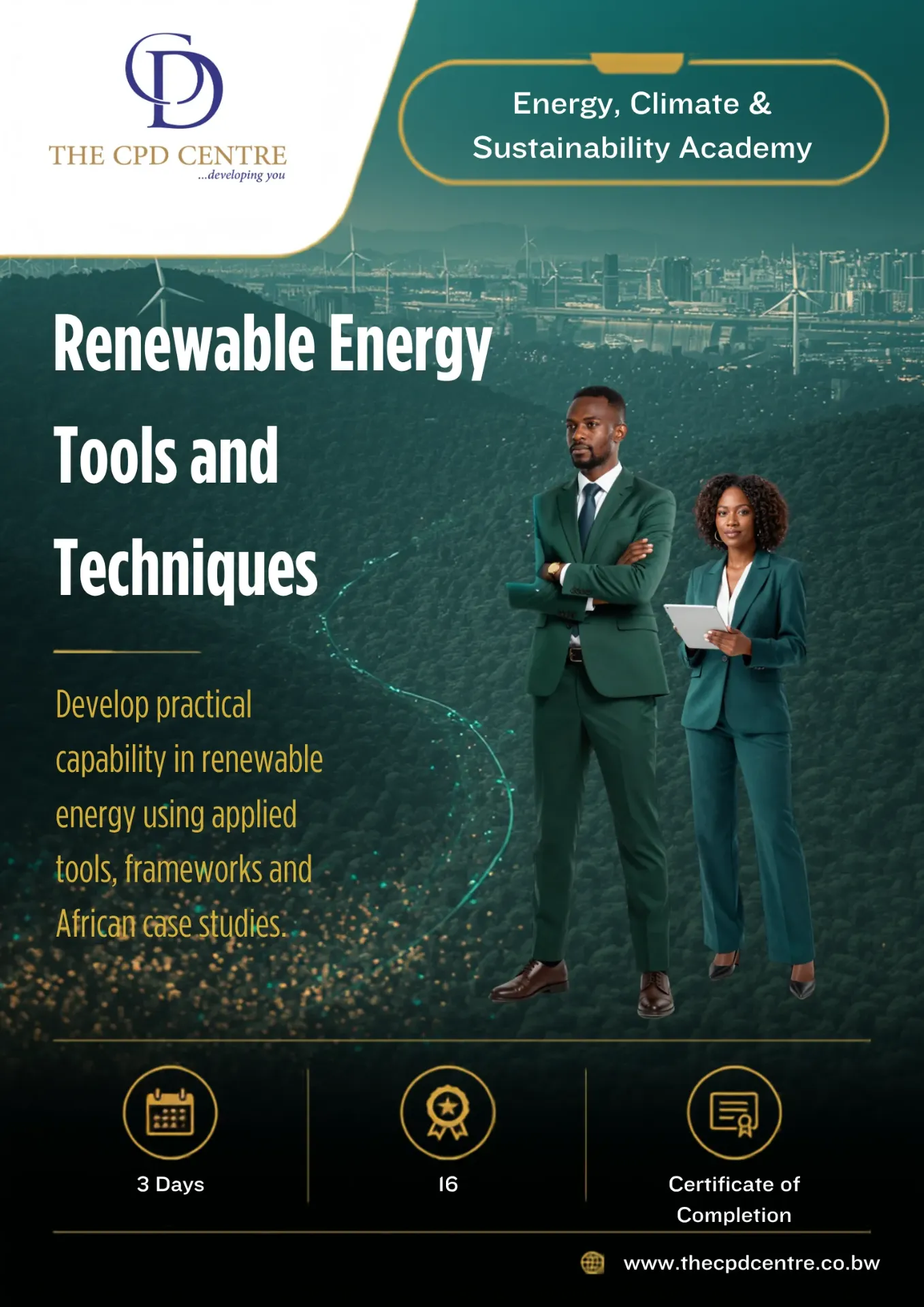 [ECS-RE-012] Renewable Energy Tools and Techniques