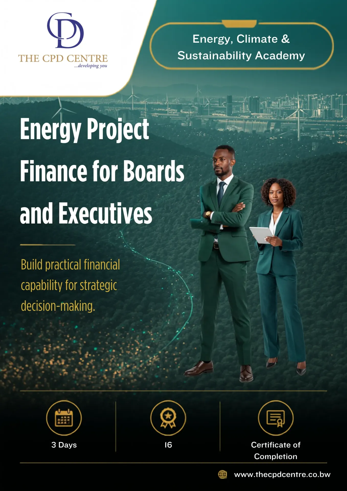 [ECS-EPF-015] Energy Project Finance for Boards and Executives