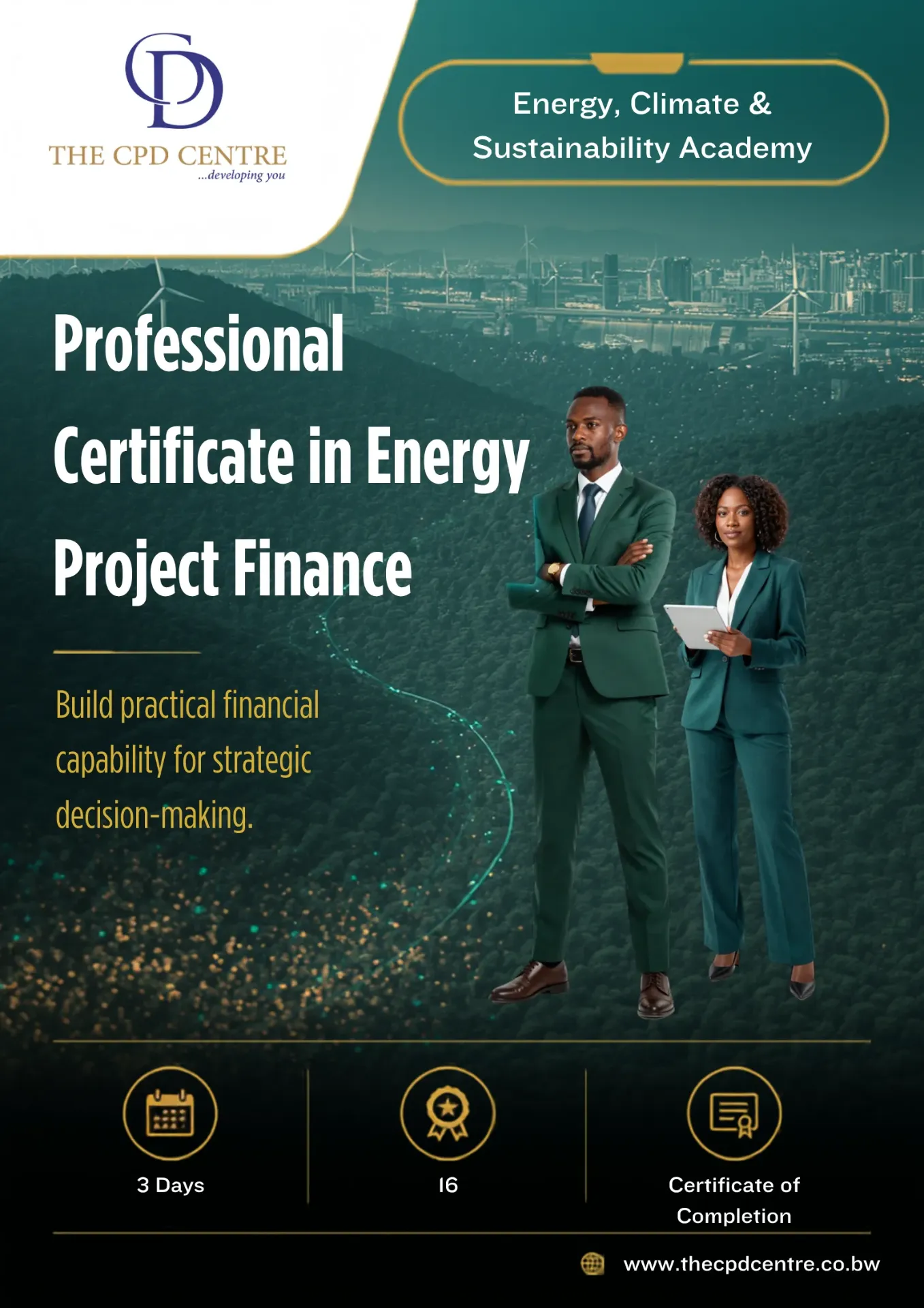 [ECS-EPF-020] Professional Certificate in Energy Project Finance