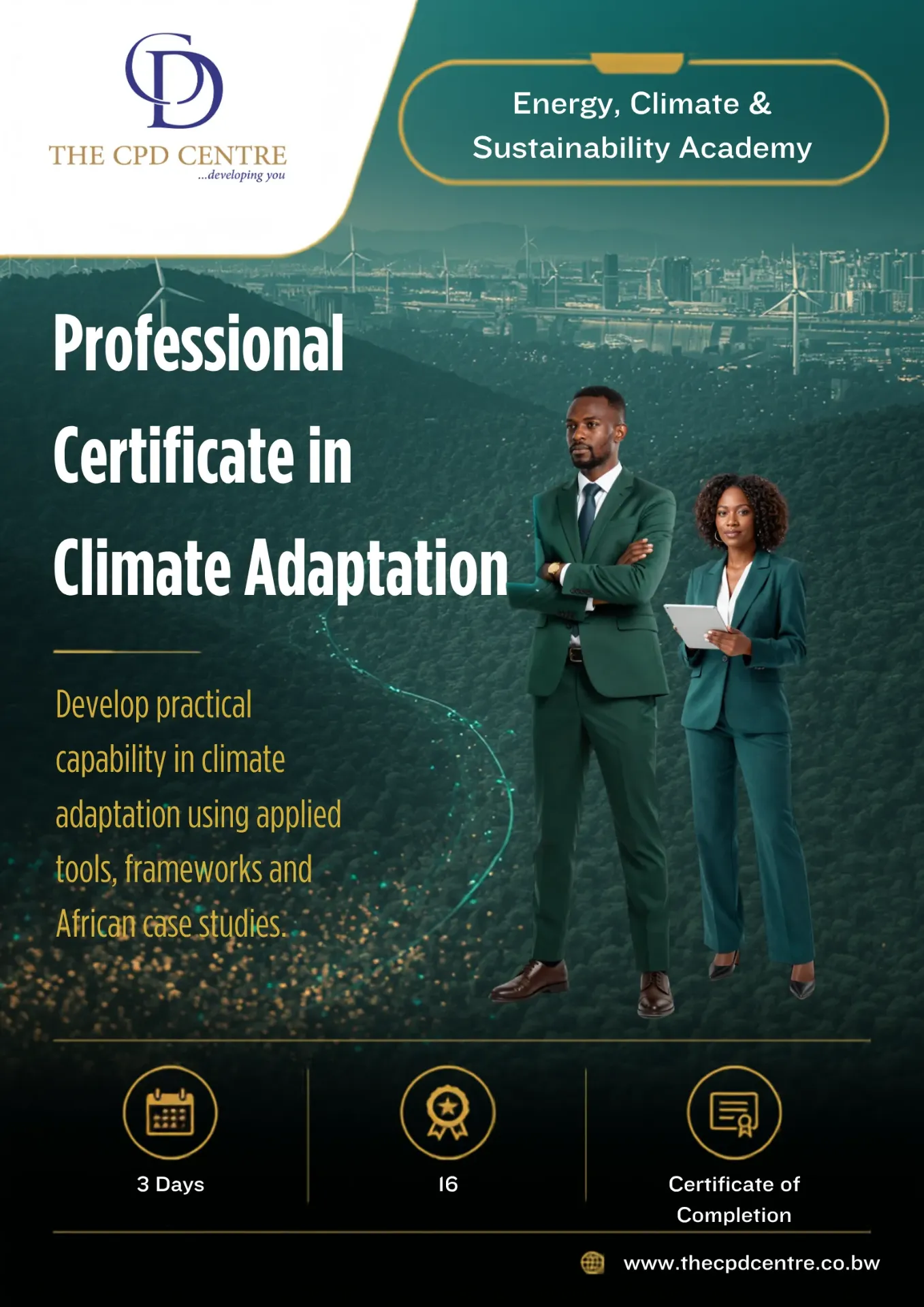 Professional Certificate in Climate Adaptation