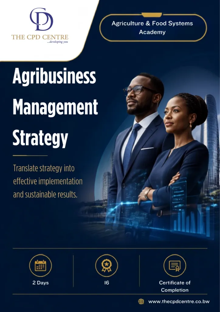 [AFS-AM-010] Agribusiness Management Strategy