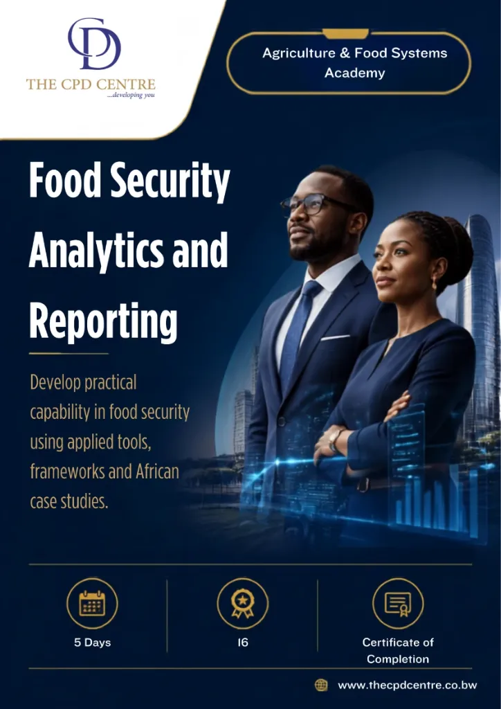 [AFS-FS-016] Food Security Analytics and Reporting