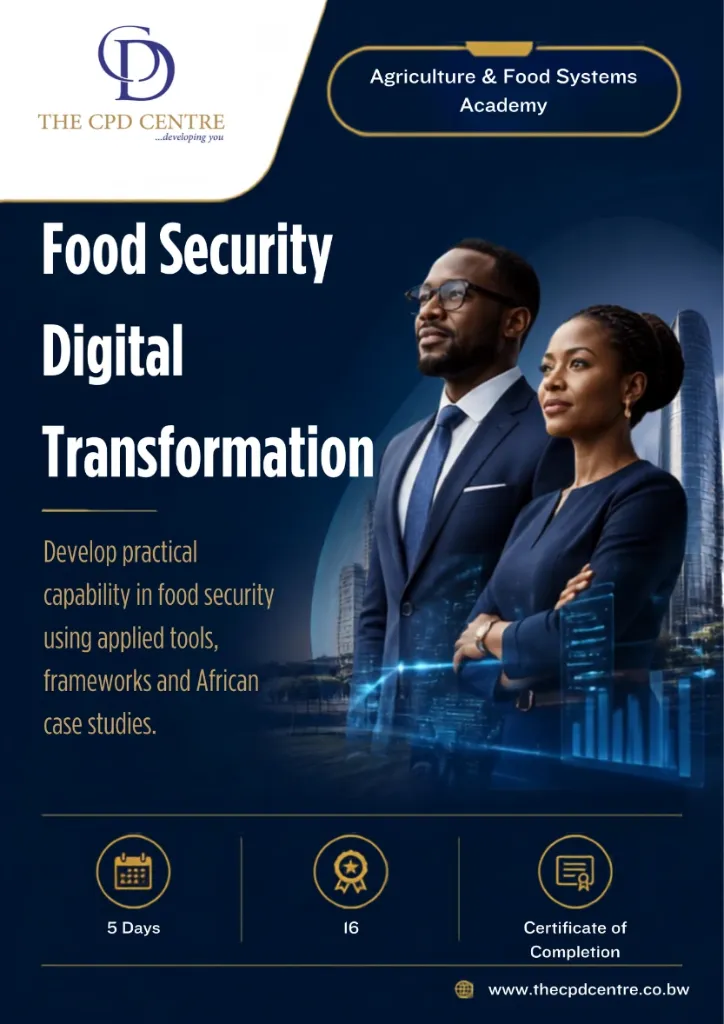 [AFS-FS-019] Food Security Digital Transformation