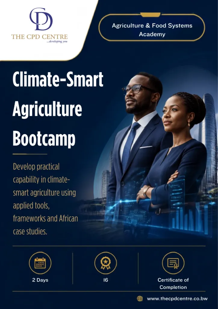 [AFS-CSA-009] Climate-Smart Agriculture Bootcamp