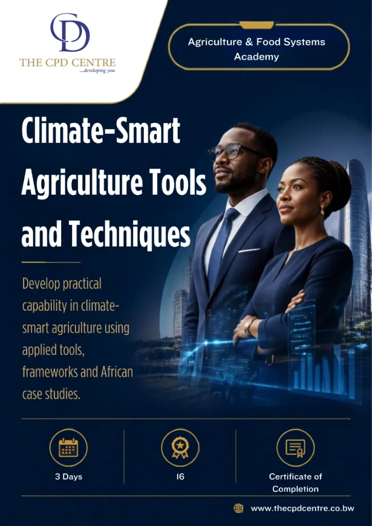 [AFS-CSA-012] Climate-Smart Agriculture Tools and Techniques