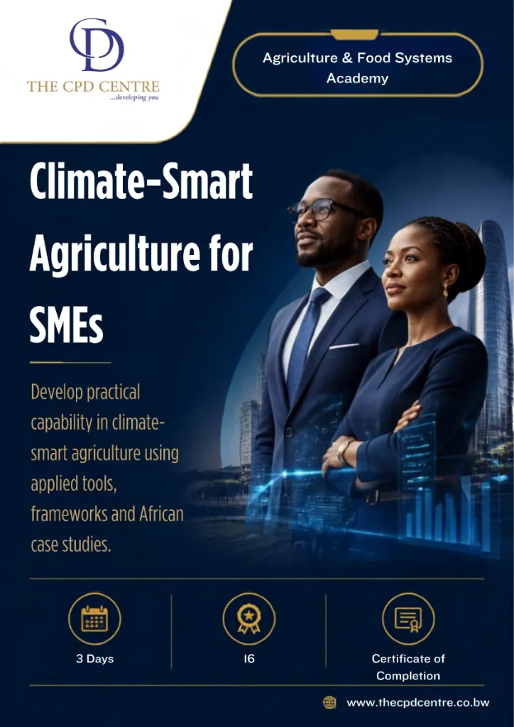[AFS-CSA-014] Climate-Smart Agriculture for SMEs