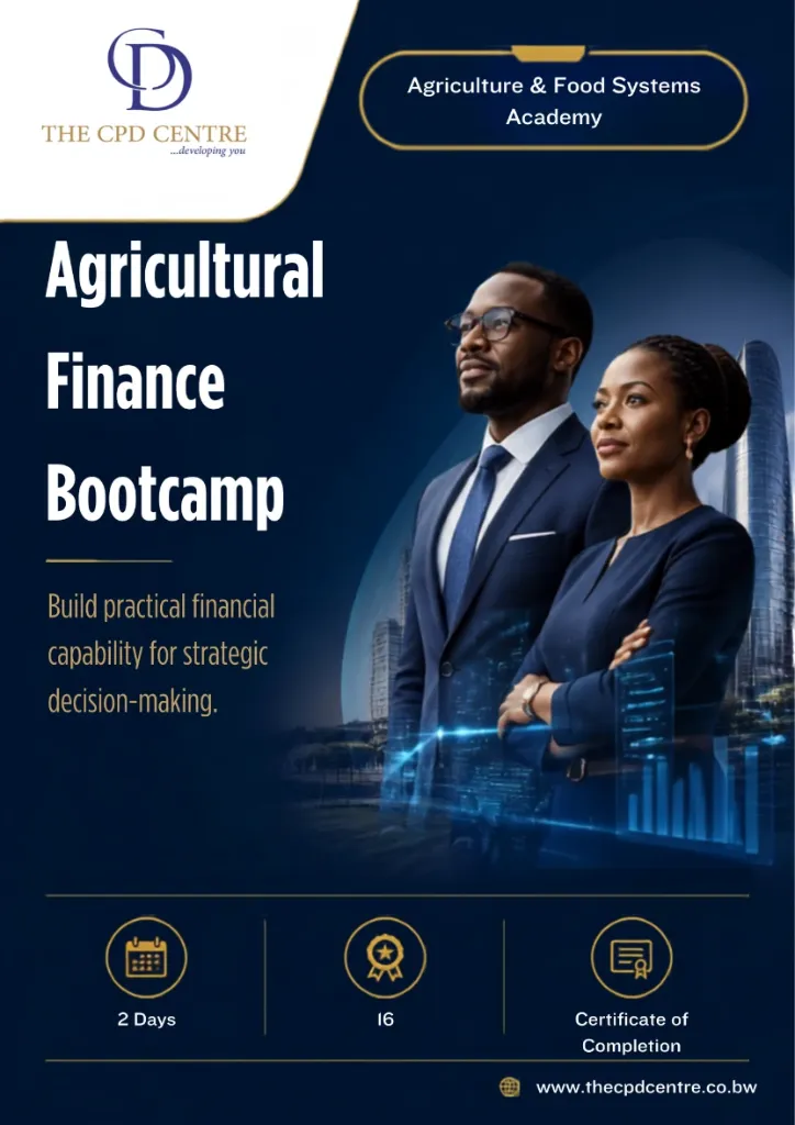 [AFS-AF-009] Agricultural Finance Bootcamp