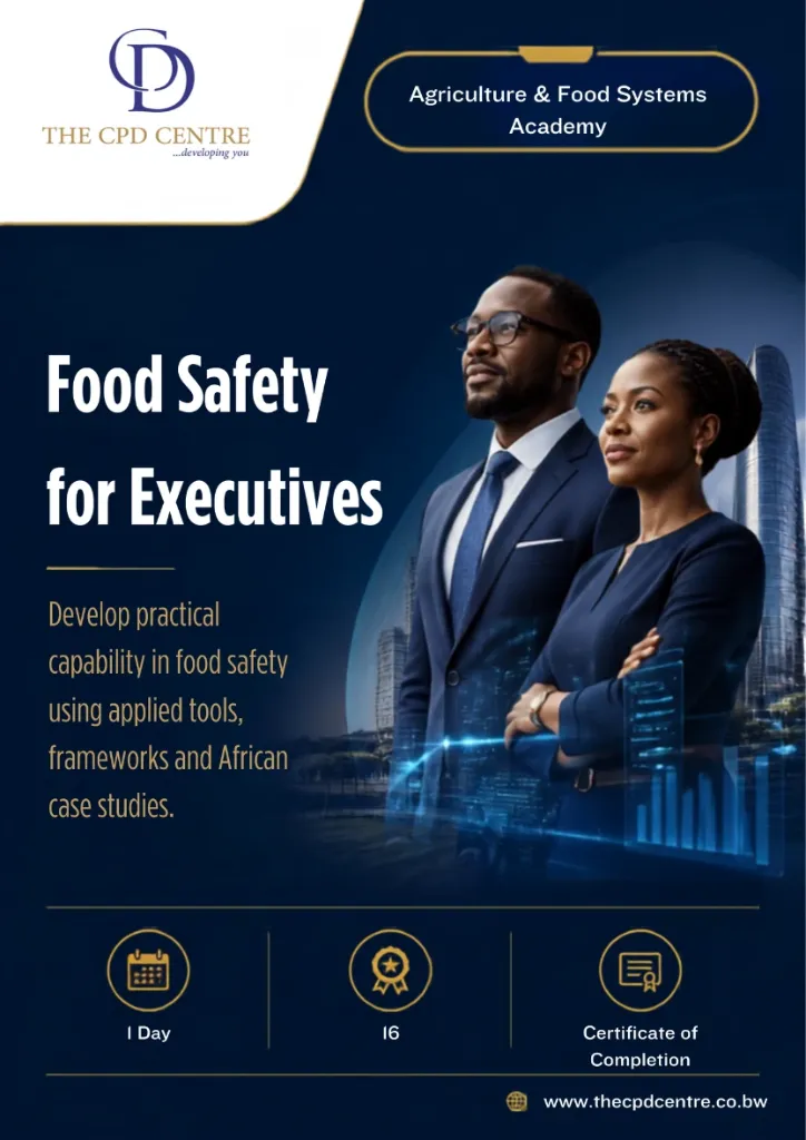 [AFS-FS-005] Food Safety for Executives