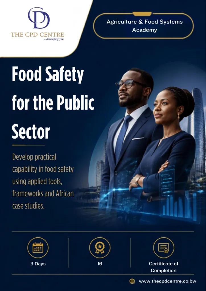 [AFS-FS-013] Food Safety for the Public Sector