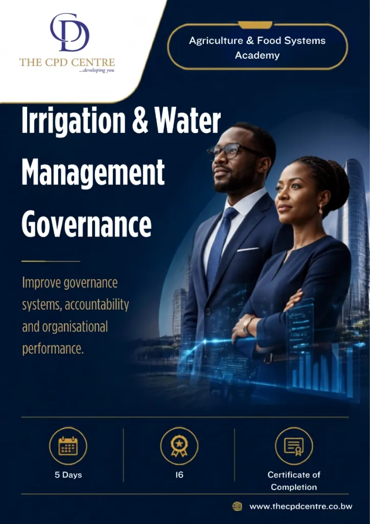 [AFS-IWM-017] Irrigation & Water Management Governance