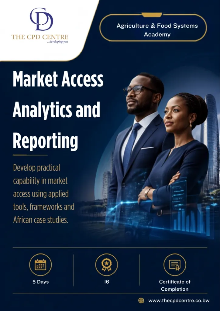 [AFS-MA-016] Market Access Analytics and Reporting