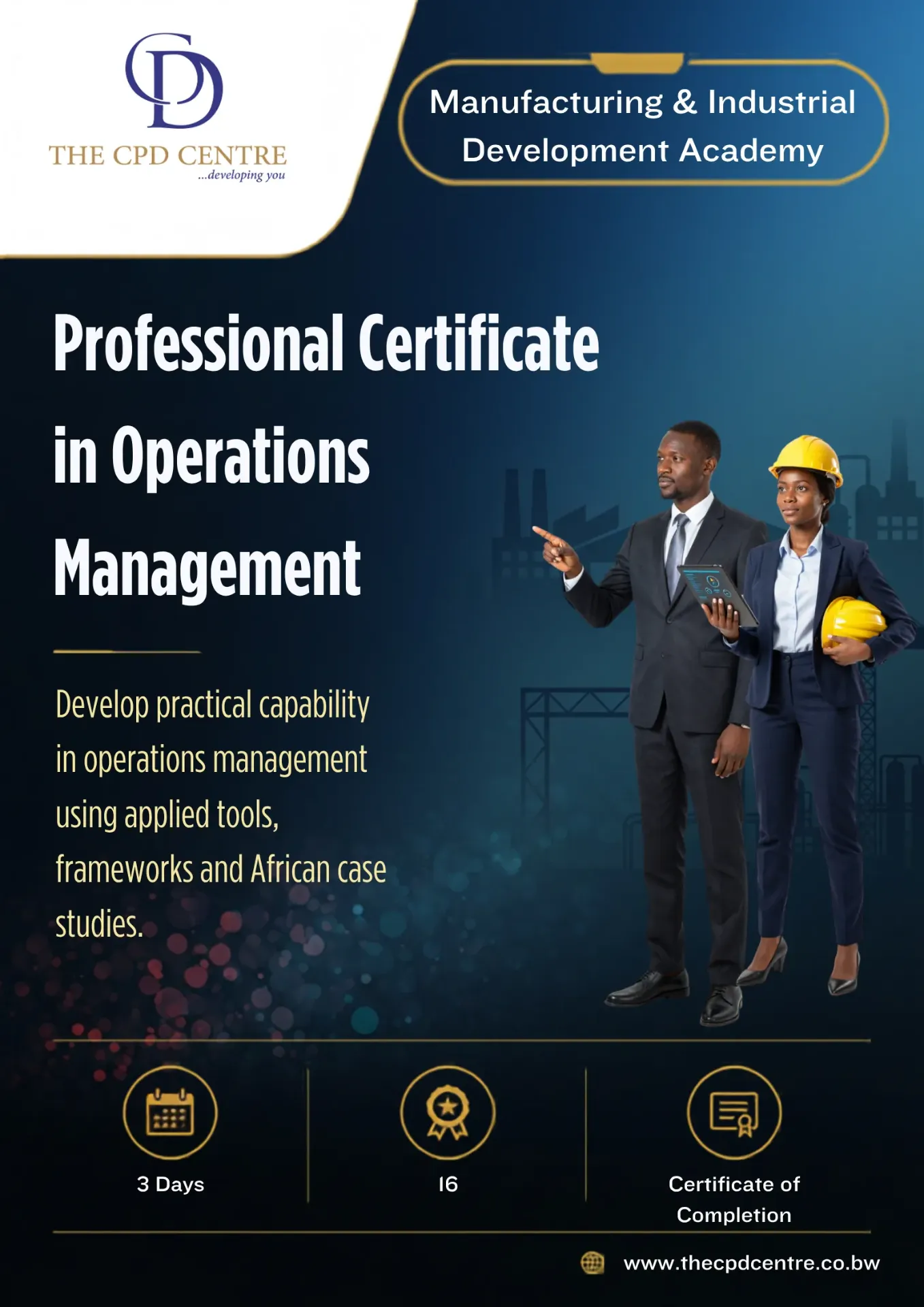 [MID-OM-020] Professional Certificate in Operations Management