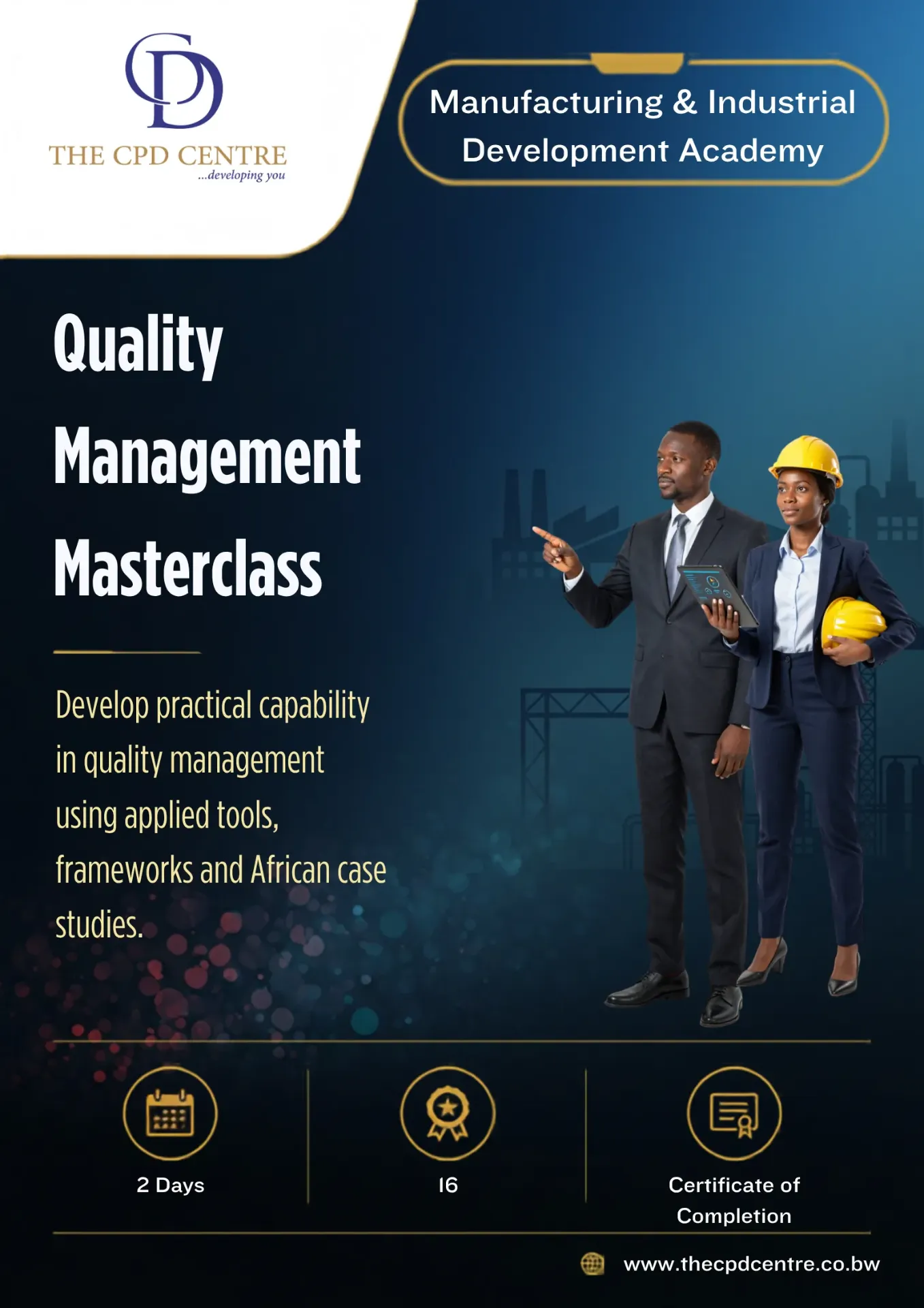 [MID-QM-008] Quality Management Masterclass
