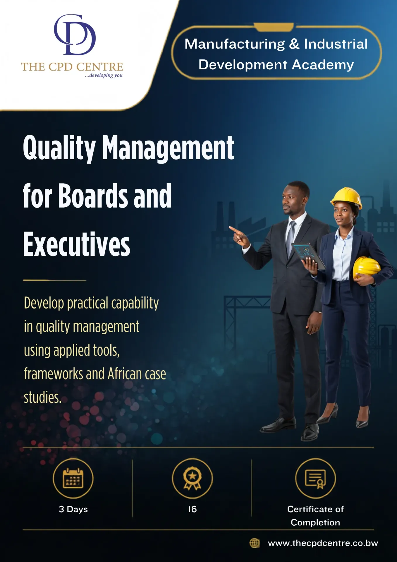[MID-QM-015] Quality Management for Boards and Executives