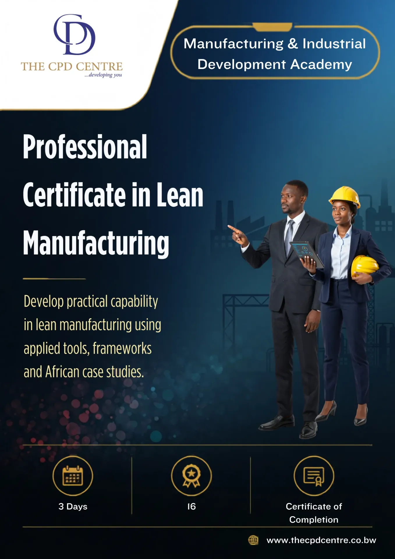 [MID-LM-020] Professional Certificate in Lean Manufacturing