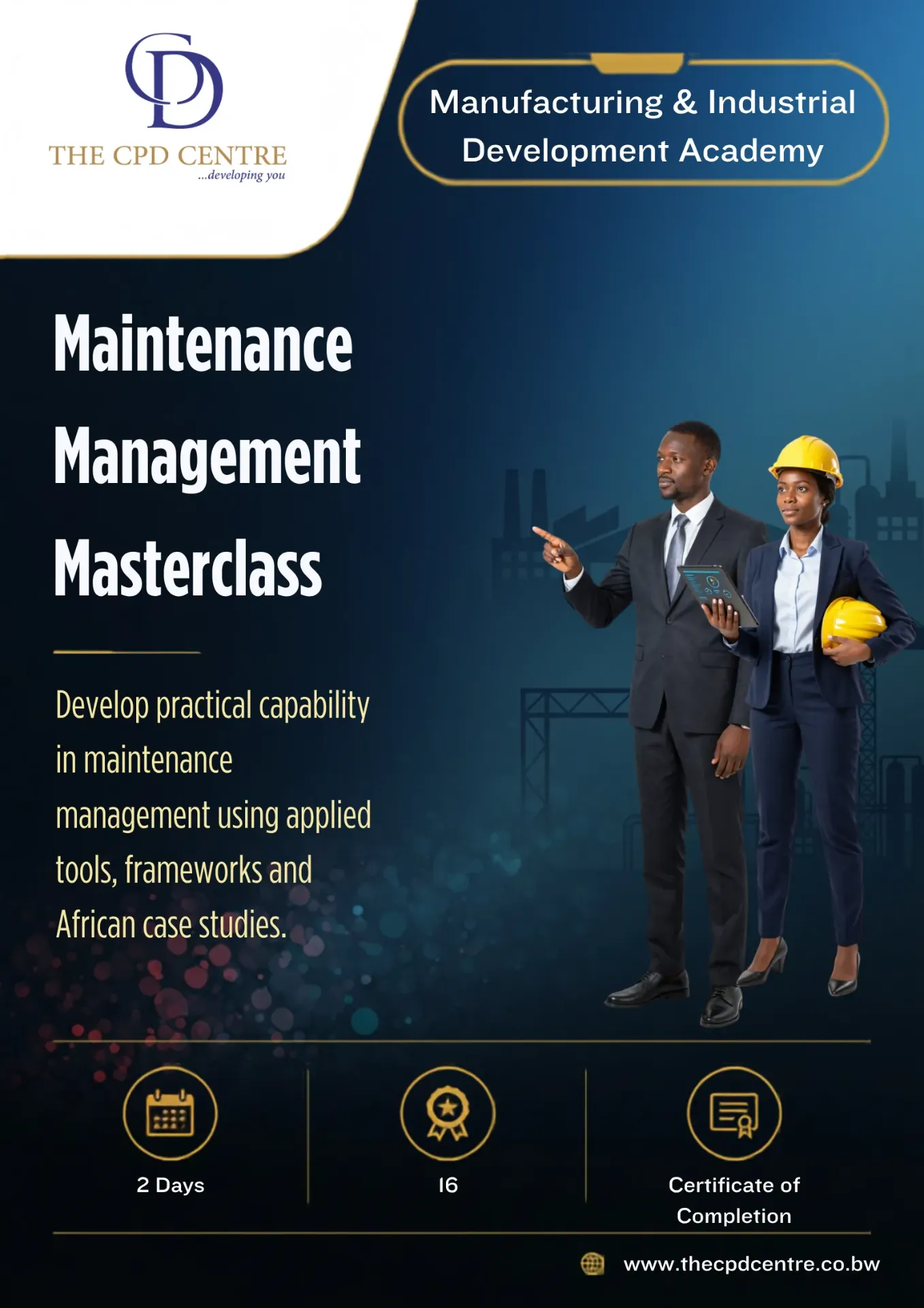 [MID-MM-008] Maintenance Management Masterclass